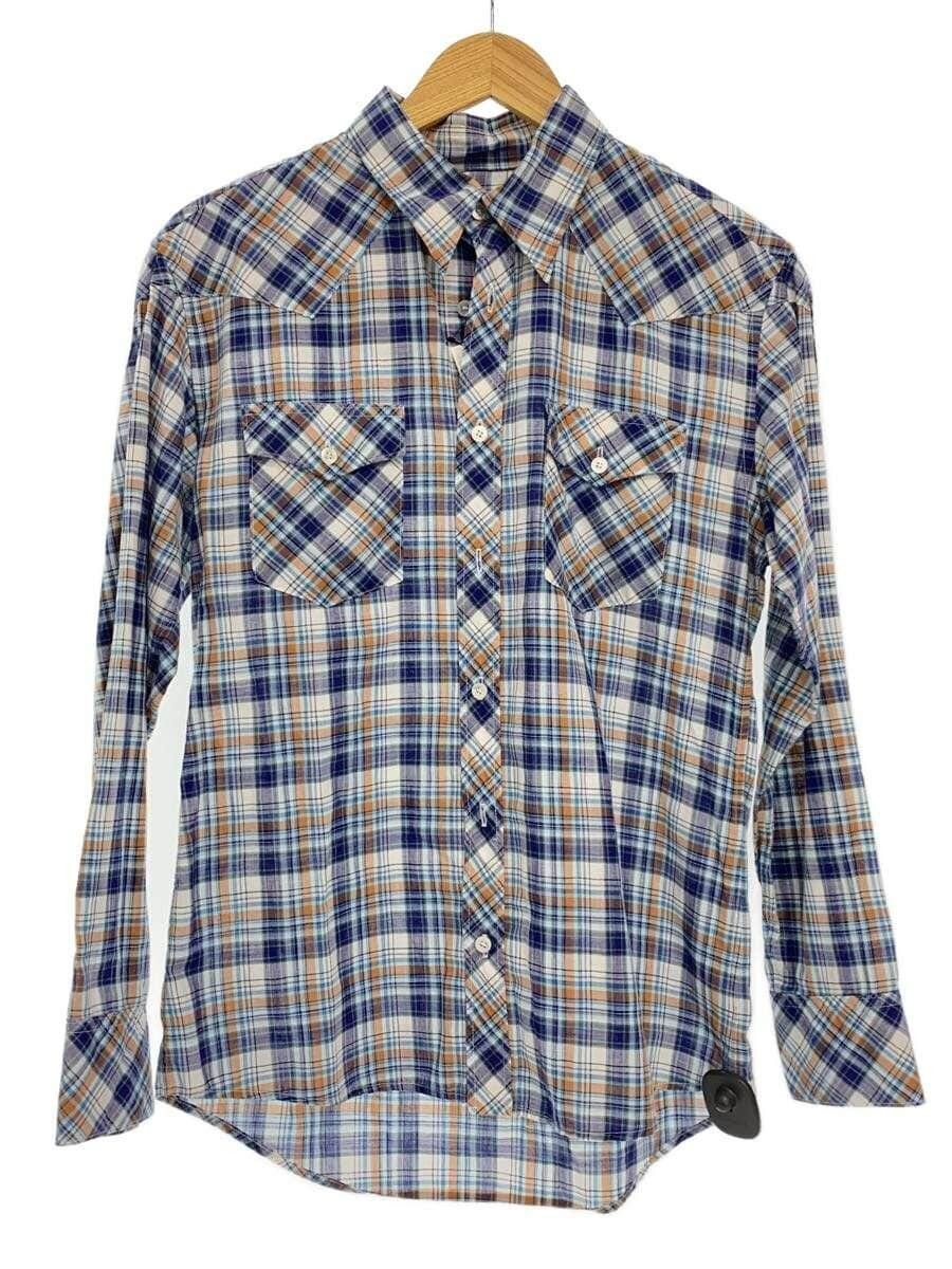 Visvim Blue Cotton Check 13ss Size US M / EU 48-50 / 2 - 1 Thumbnail