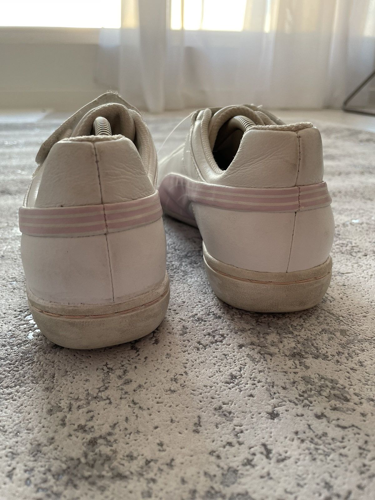 Japanese Brand Vintage Puma Futuristic Y2K Leather Shoes Size US 7 / IT 37 - 5 Thumbnail