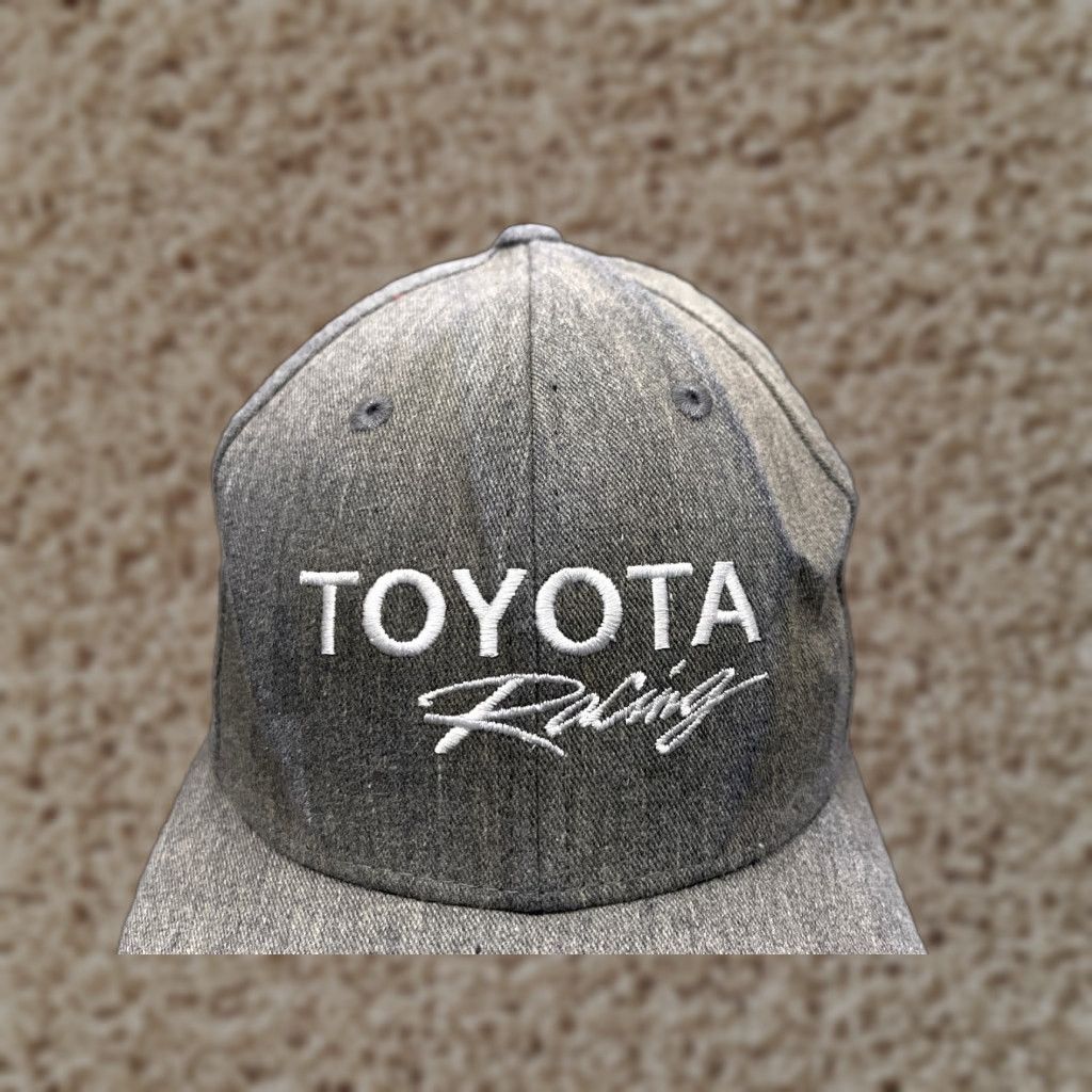 Vintage Toyota Racing Hat Cap - Baseball Cap - One Size - Gray Cotton Polyester Blend - Adjustable Strap Back - Unisex Adults - Vintage: No - Toyota Brand Size ONE SIZE - 1 Thumbnail