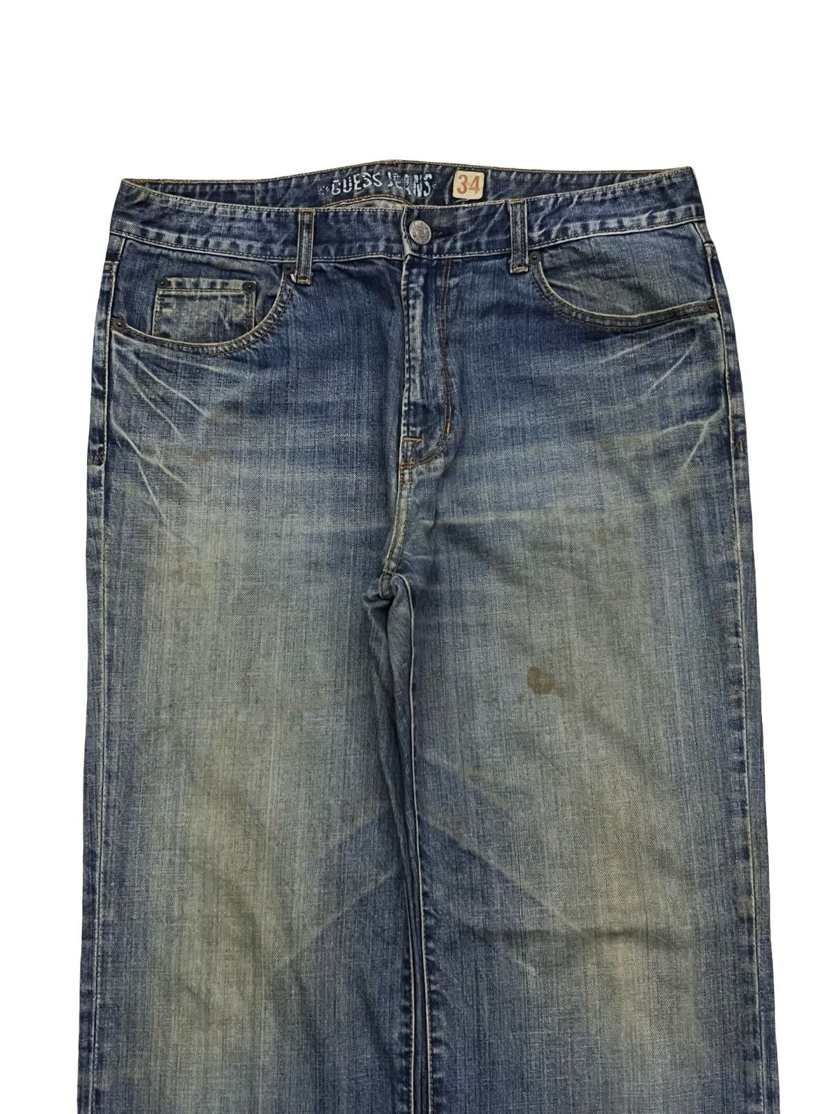Guess Vintage GUESS Jeans “My Name Is Legend” | 90s Y2K | Size 35 Size US 35 - 4 Thumbnail