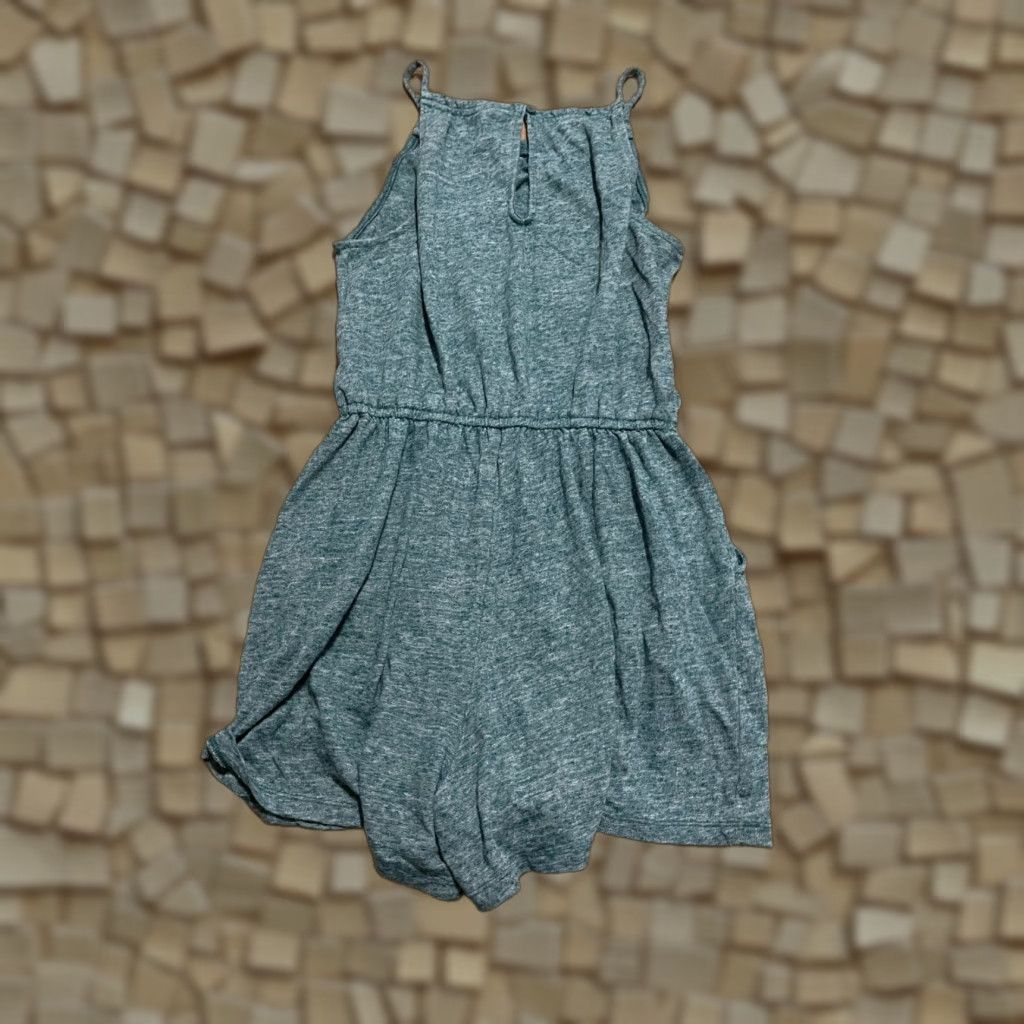 Old Navy Old Navy Romper Women’s Size Small Blue Sleeveless Stretchable Waist One-Piece Casual Modern - Womens Size 28" / US 6 / IT 42 - 1 Thumbnail