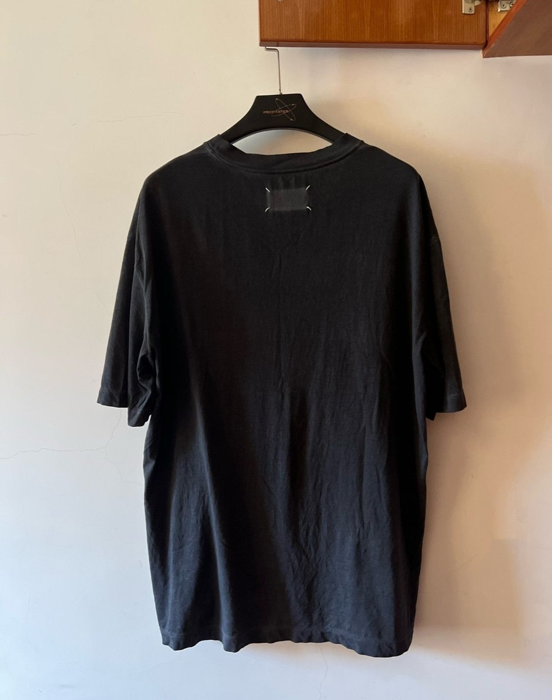 Maison Margiela Maison Margiela's new black four-stitch short sleeves-2505 Size US M / EU 48-50 / 2 - 1 Thumbnail