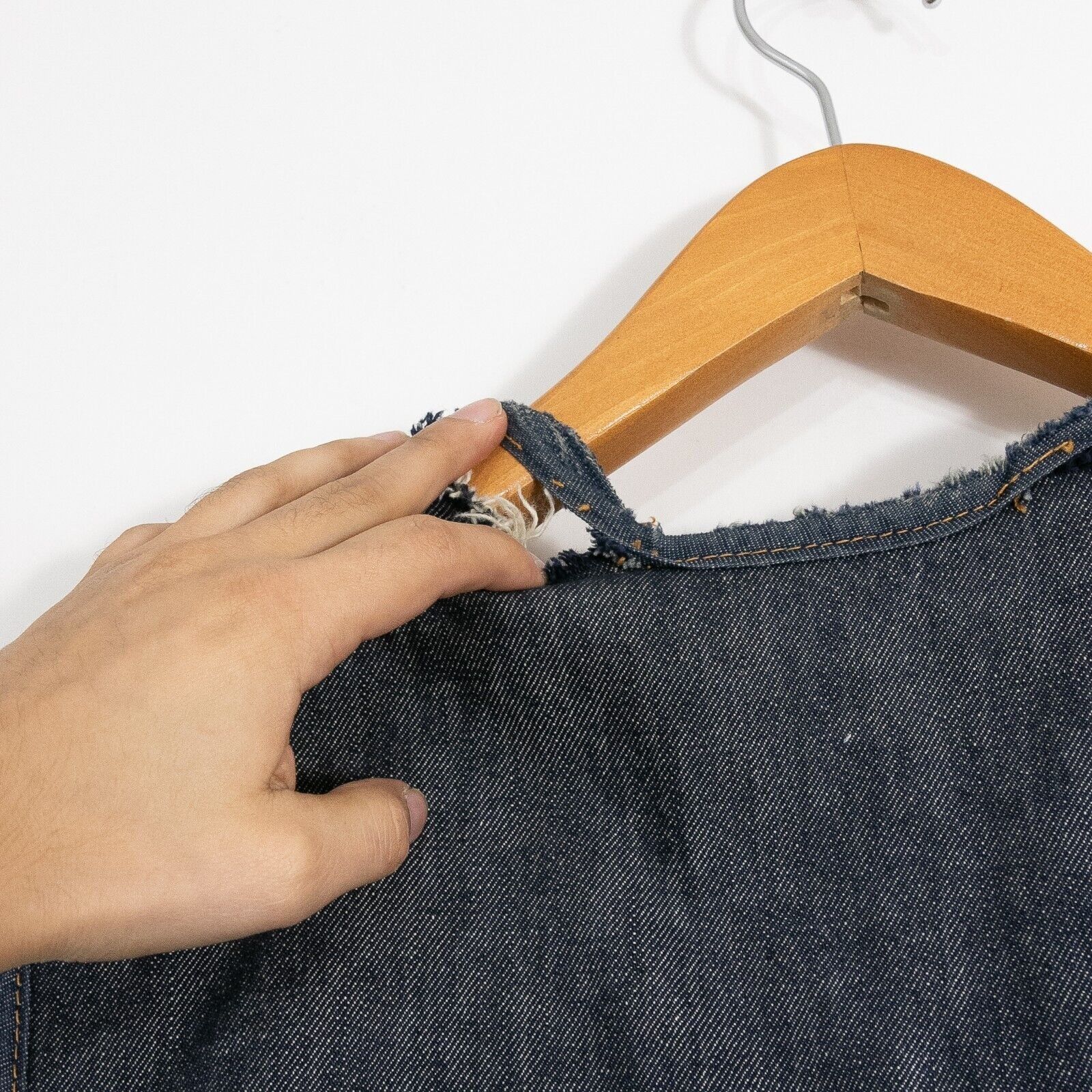 Vintage Vintage Sears Roebucks Denim Vest Mens XL - Sherpa Lined Size US XL / EU 56 / 4 - 8 Thumbnail