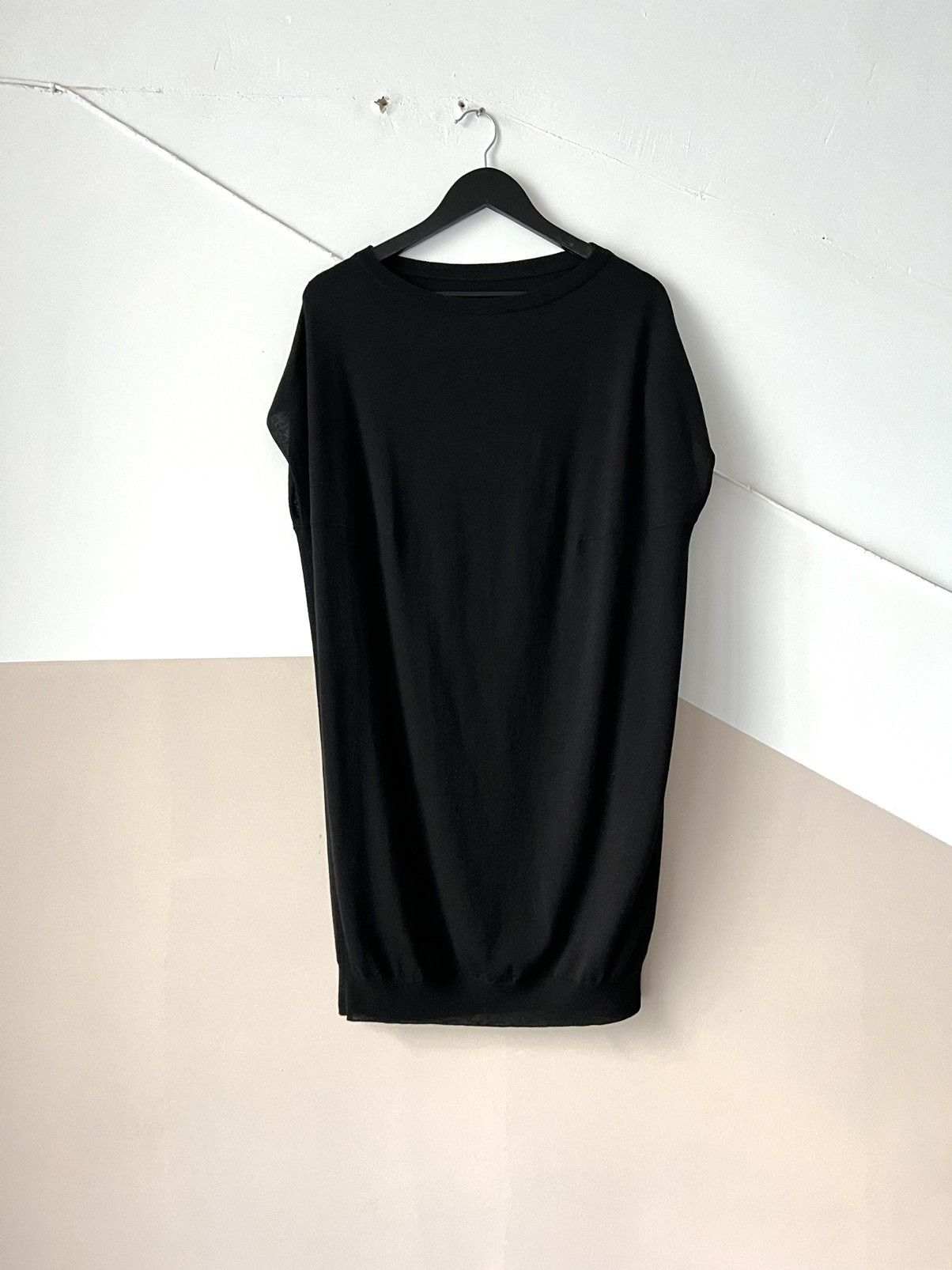 image of Maison Margiela Sweater Dress in Black, Women's (Size Medium)