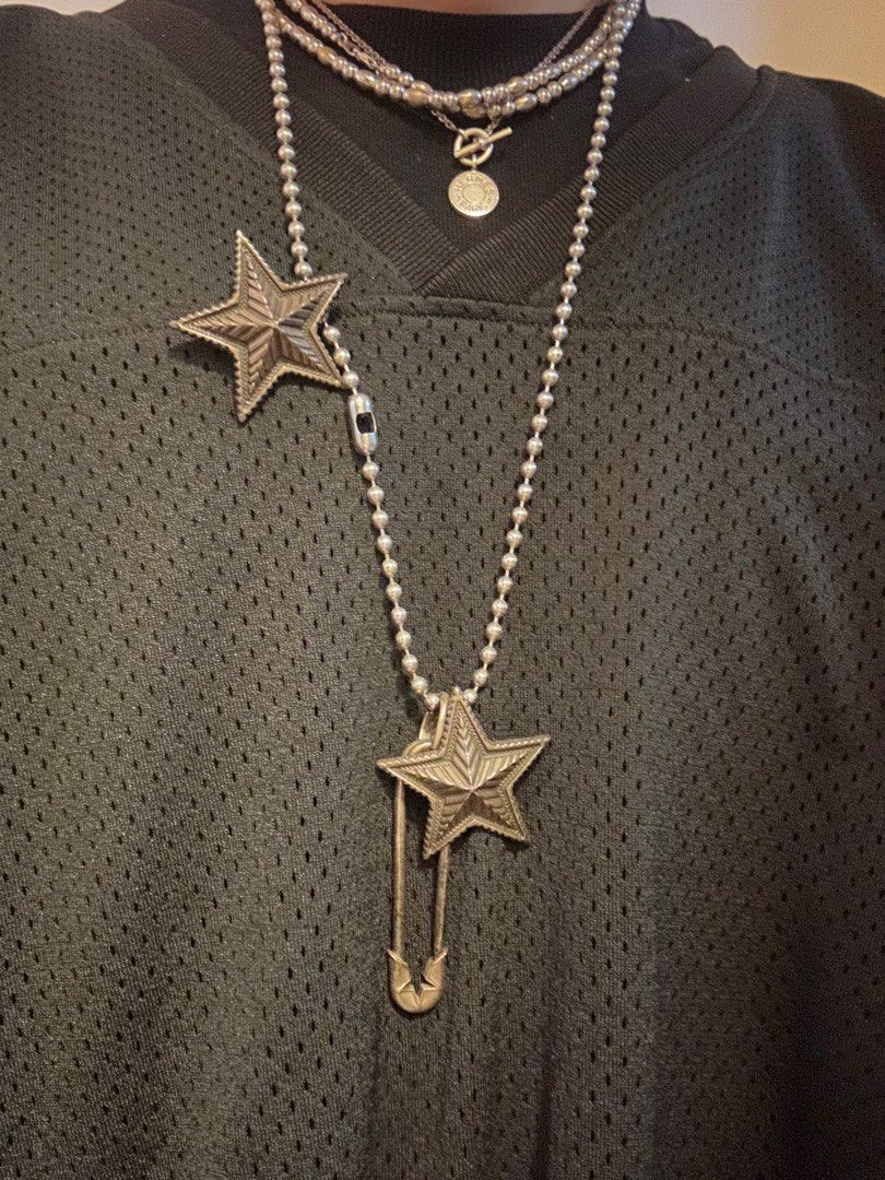 Cody Sanderson Cody Sanderson Star Silver Pendant Charm Necklace Top Pin Size ONE SIZE - 5 Thumbnail