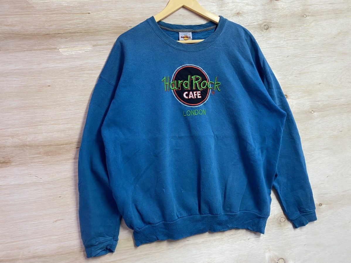Hard Rock Cafe Vintage Hard Rock Cafe London spell out Size US XL / EU 56 / 4 - 3 Thumbnail