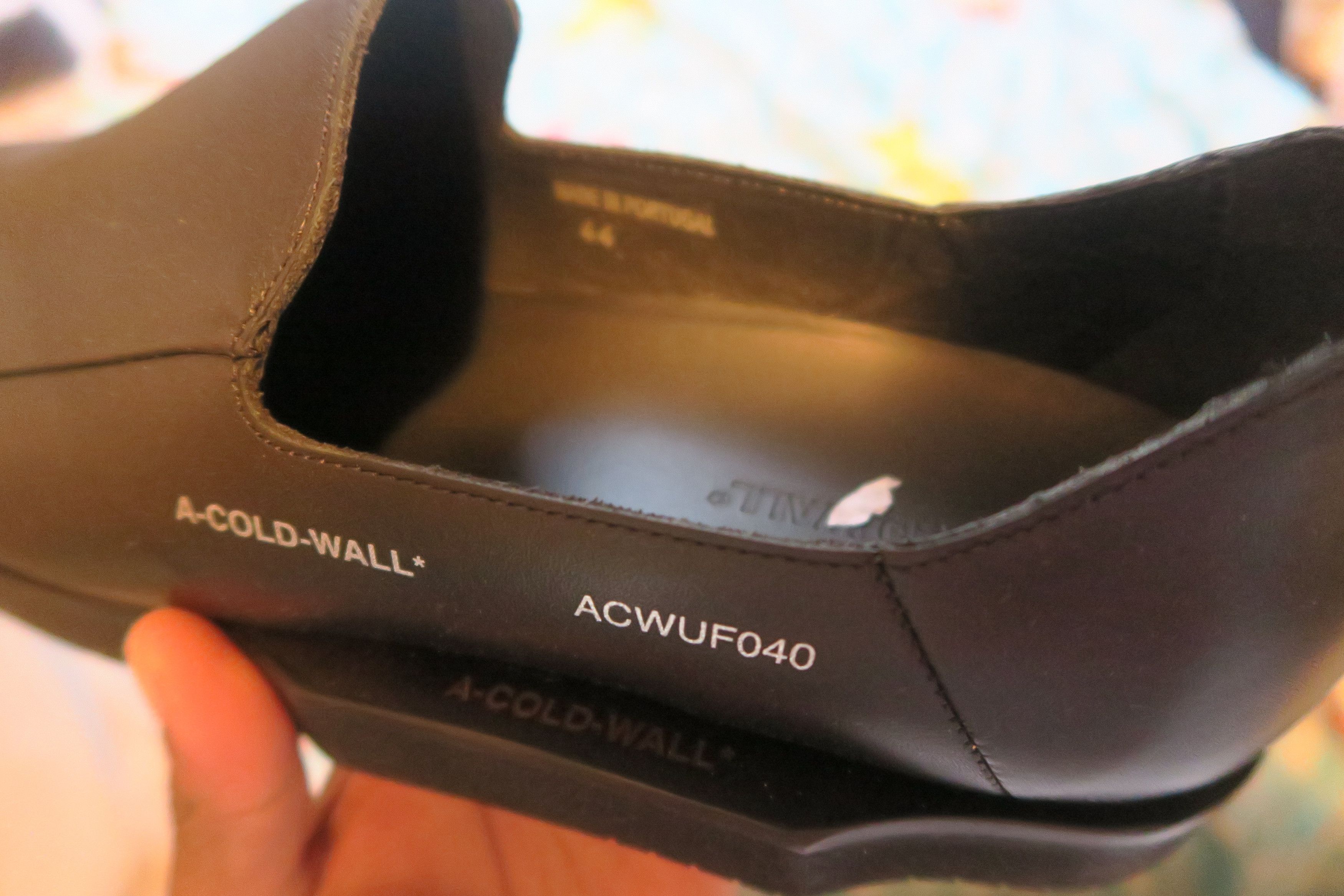 A-COLD-WALL* A-COLD-WALL Geometric Model 3 Loafers Black Size 44 Size US 11 / EU 44 - 5 Thumbnail