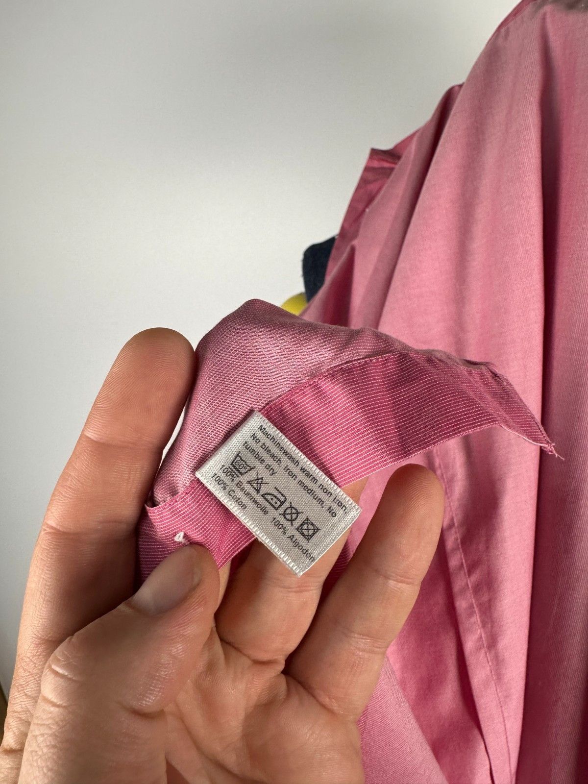 Eton Eton Contemporary Dress Shirt 16 -41 Pink Cotton Long Sleeve Size US L / EU 52-54 / 3 - 9 Thumbnail