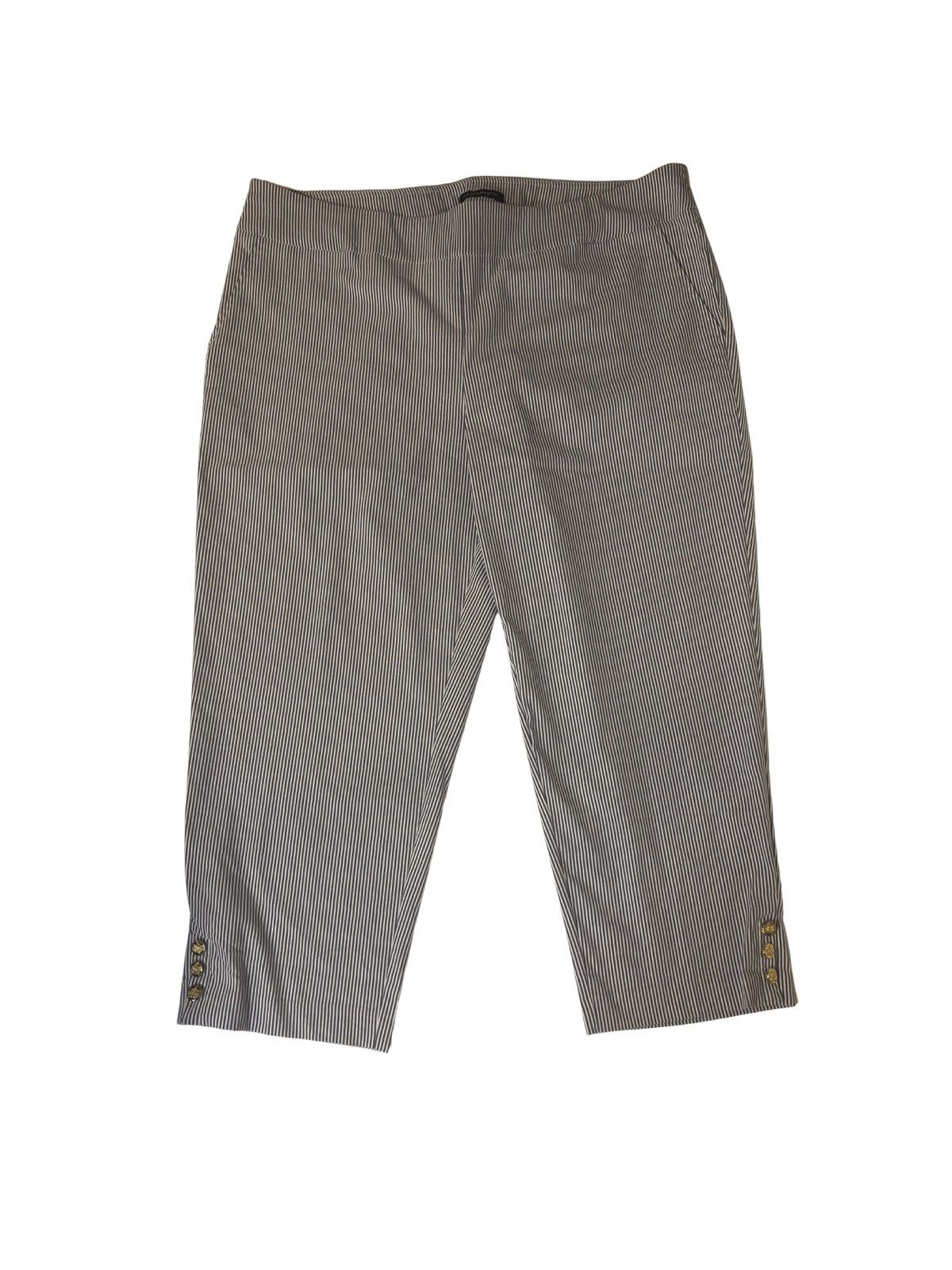 Other Women’s striped Crop Pants.wp4082 Size 42" / US 20 - 5 Thumbnail