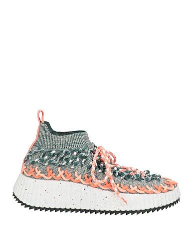 Chloe o1loc1c11125 Green Nama Sock Sneakers in Multicolor Size US 6 / IT 36 - 1 Thumbnail