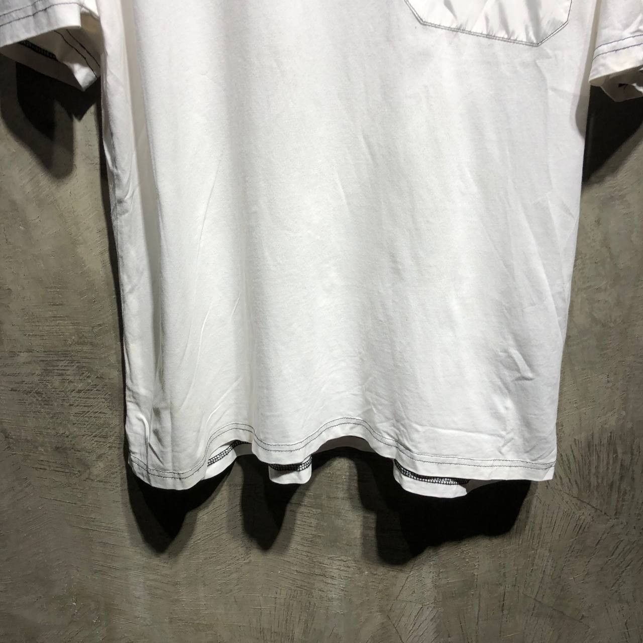 Prada Prada Logo Cotton tee w/ nylon pocket Size US L / EU 52-54 / 3 - 6 Thumbnail