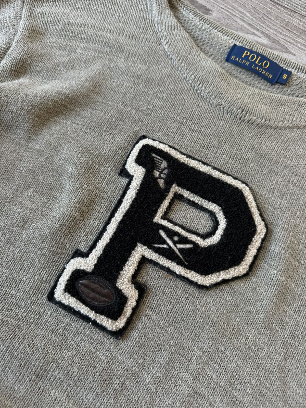 Polo Ralph Lauren Polo Ralph Lauren Grey Luxury Casual Knitted Sweater Size US S / EU 44-46 / 1 - 15 Thumbnail