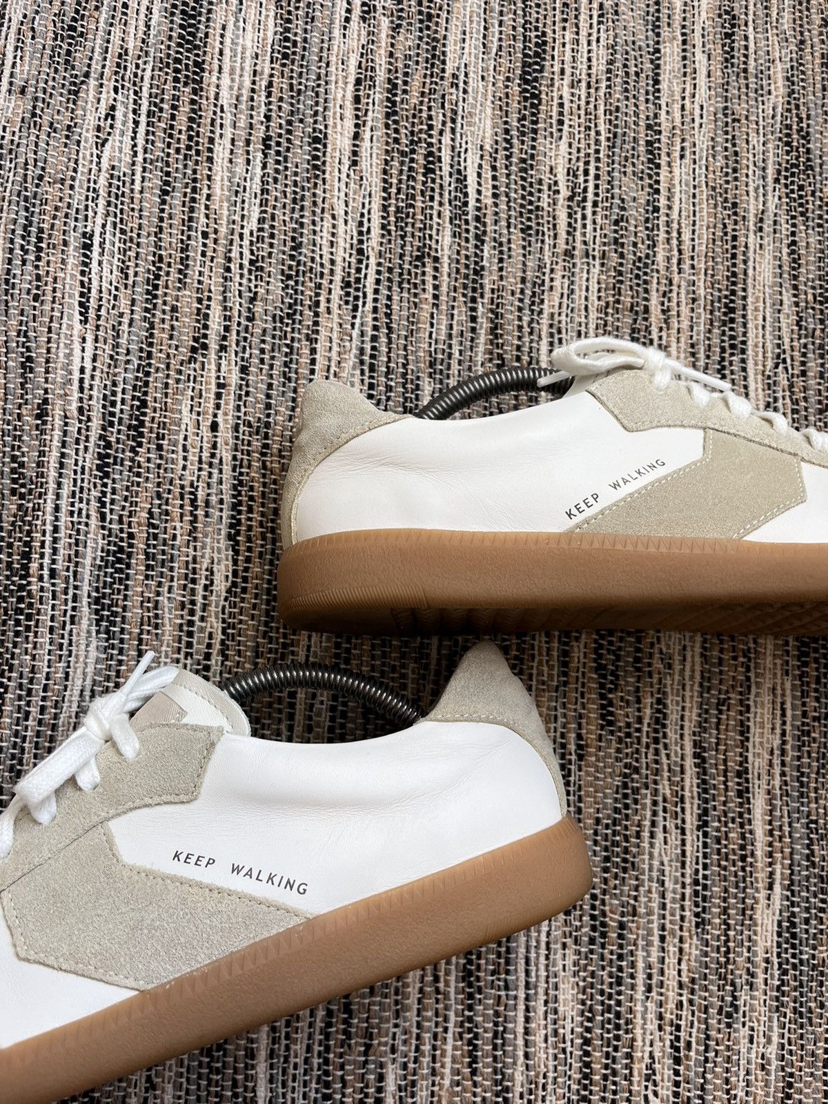 ME+EM Me+Em sneakers keep walking white BW sports style size 39 Size US 8 / IT 38 - 6 Thumbnail
