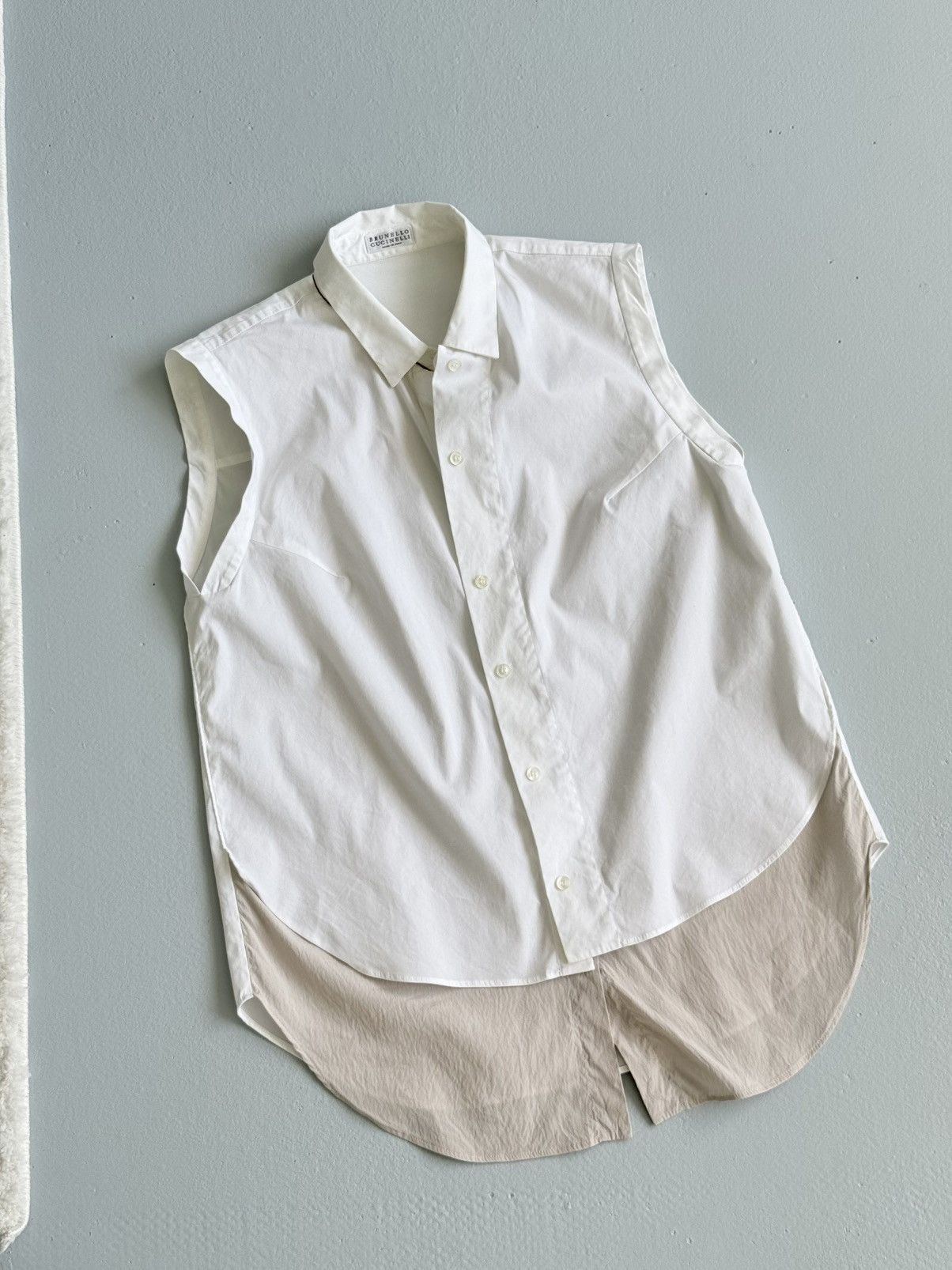 Brunello Cucinelli Brunello Cucinelli Vest Double Shirt Silk Women’s Size M / US 6-8 / IT 42-44 - 7 Thumbnail