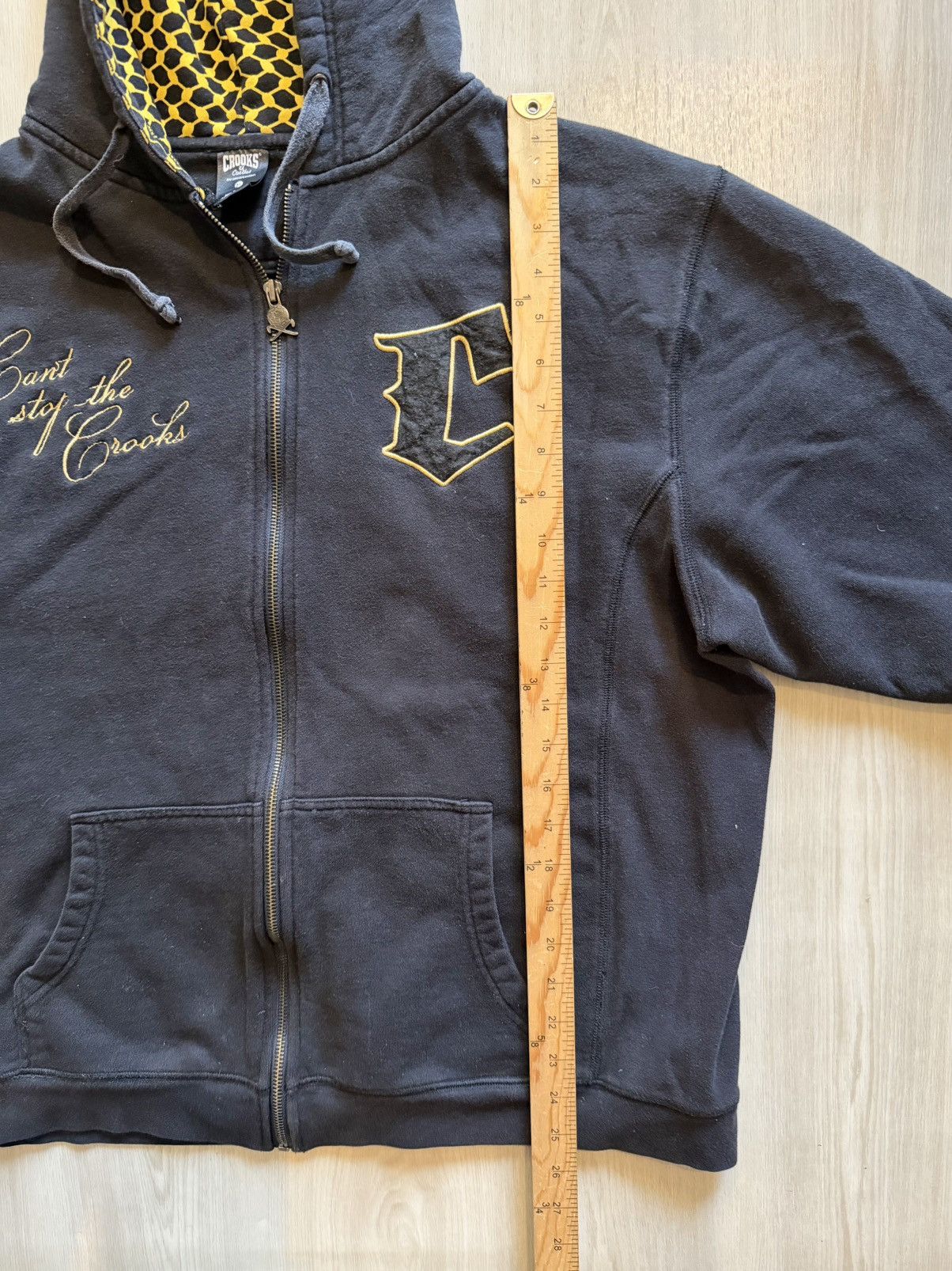 Crooks & Castles Crooks & Castles Embroidered Medusa Logo Zip Up Hoodie Sz XL Size US XL / EU 56 / 4 - 6 Thumbnail