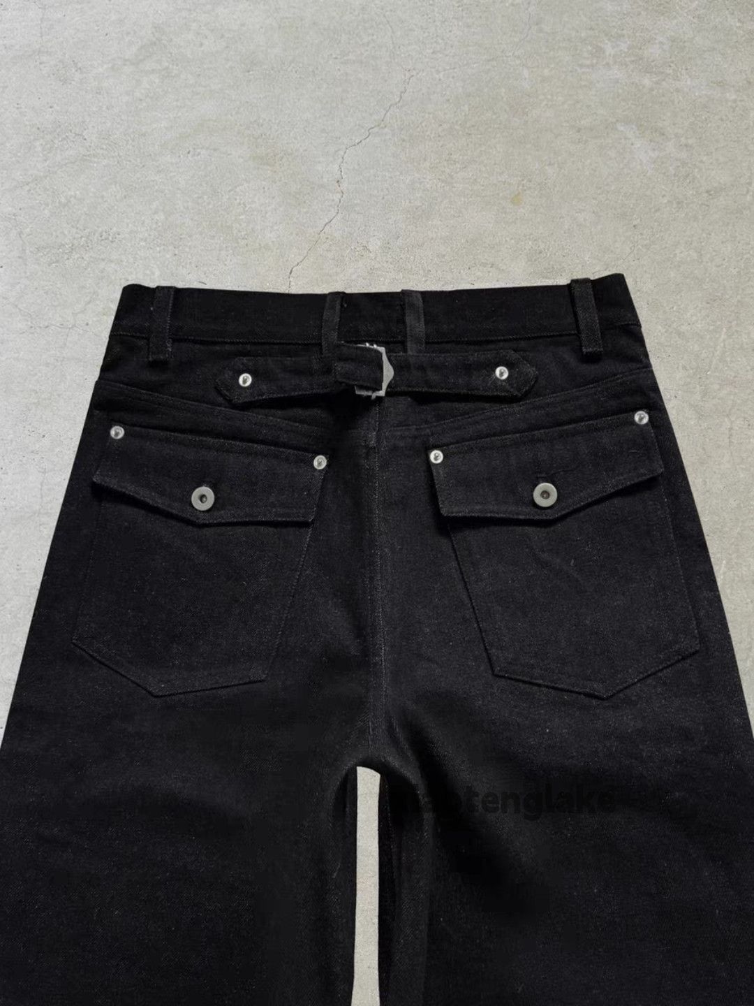 Jean zx vintage wide Leg Balenciaga style loose flared jeans Size US 28 / EU 44 - 3 Thumbnail