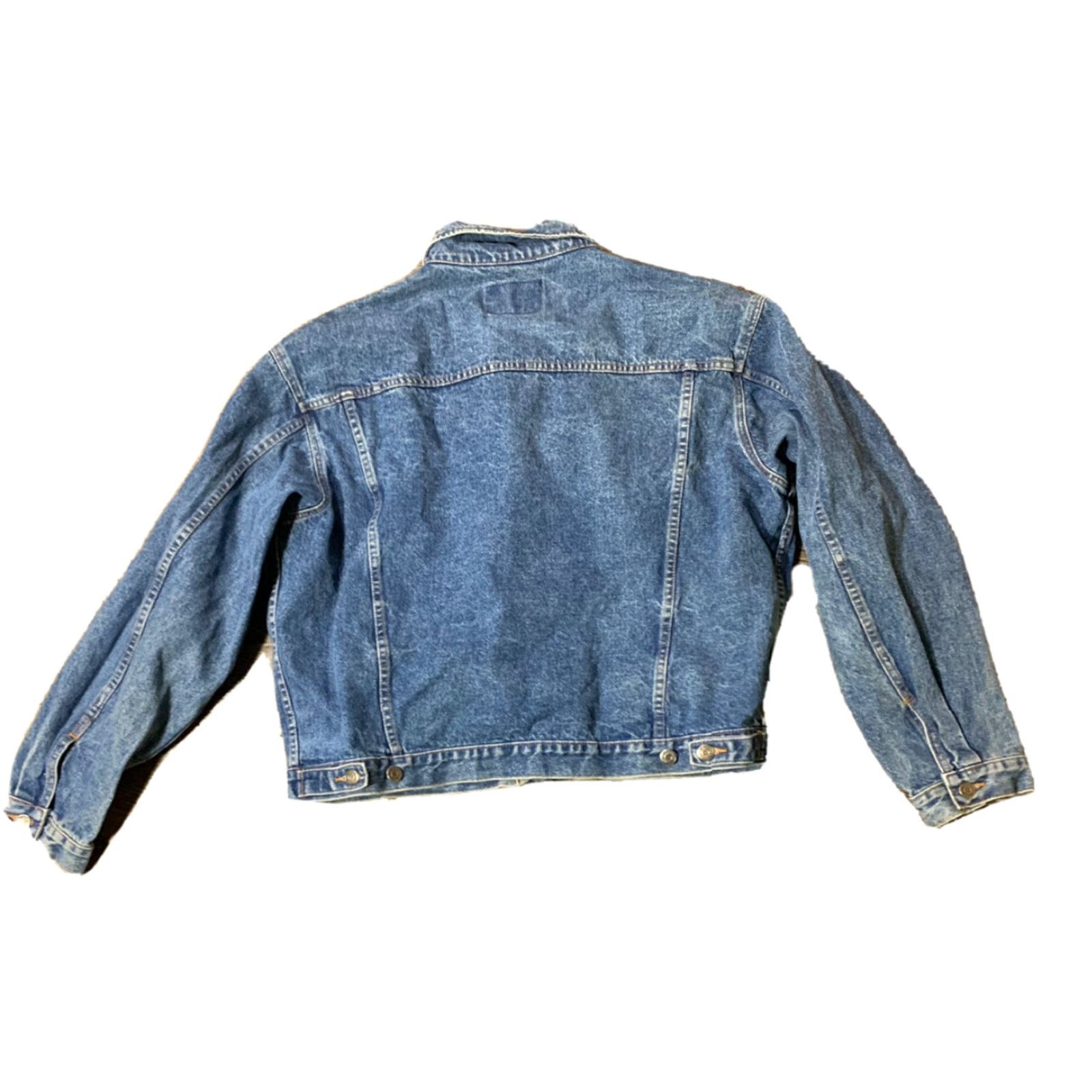 Gap VINTAGE 90s Gap Denim Trucker Jacket Blue XL Mens Size US XL / EU 56 / 4 - 3 Thumbnail