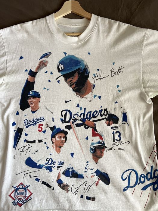 Streetwear Los Angeles Dodgers Graphic Tee. MLB 2022 Grailed