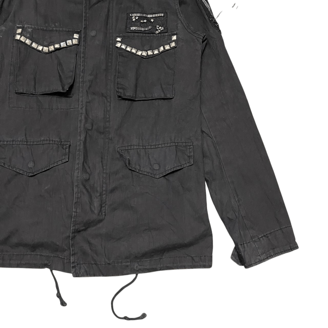 Japanese Brand Glad News Studded Punk Jacket Ifsixwasnine lgb style Size US S / EU 44-46 / 1 - 4 Thumbnail