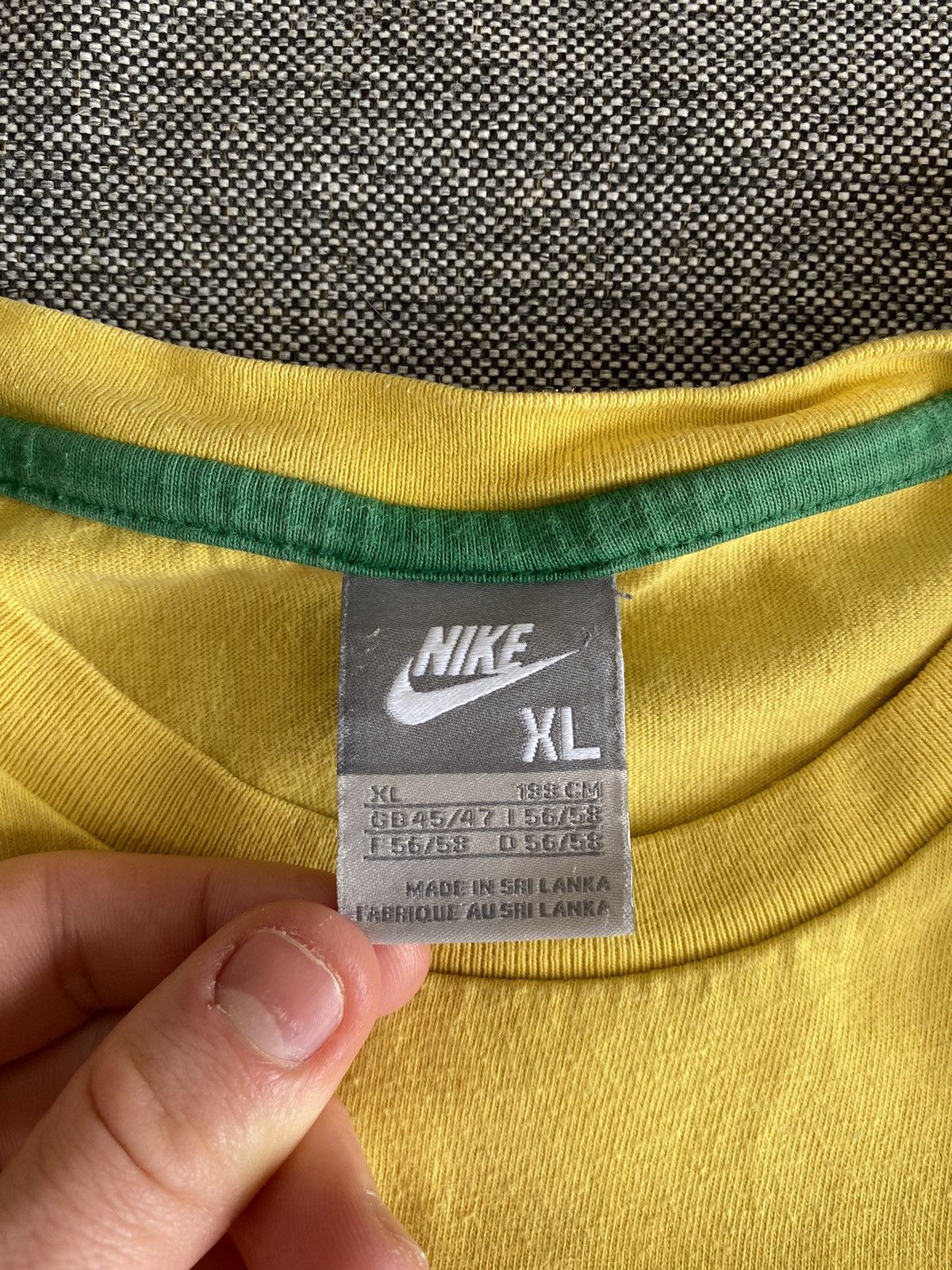 Nike Brazil Nike Ronaldinho T Shirt Size XL Size US XL / EU 56 / 4 - 9 Thumbnail