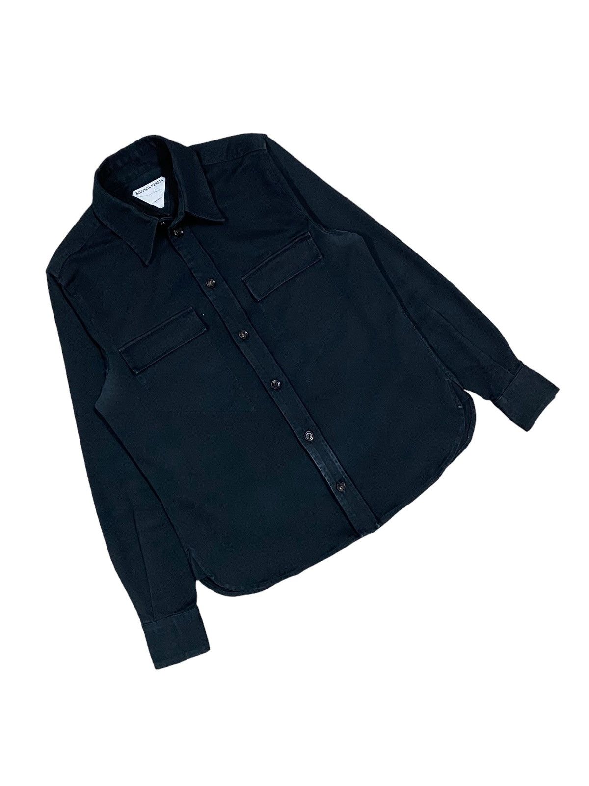 Bottega Veneta Authentic🔥Bottega Veneta Uniform Cotton Oxford Double Pocket Size US XXS / EU 40 - 9 Thumbnail