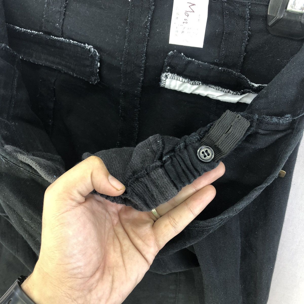 Japanese Brand Avant Garde ❗️2000s Mon Terre Gurkha Japan Flare Pants Size US 32 / EU 48 - 15 Thumbnail