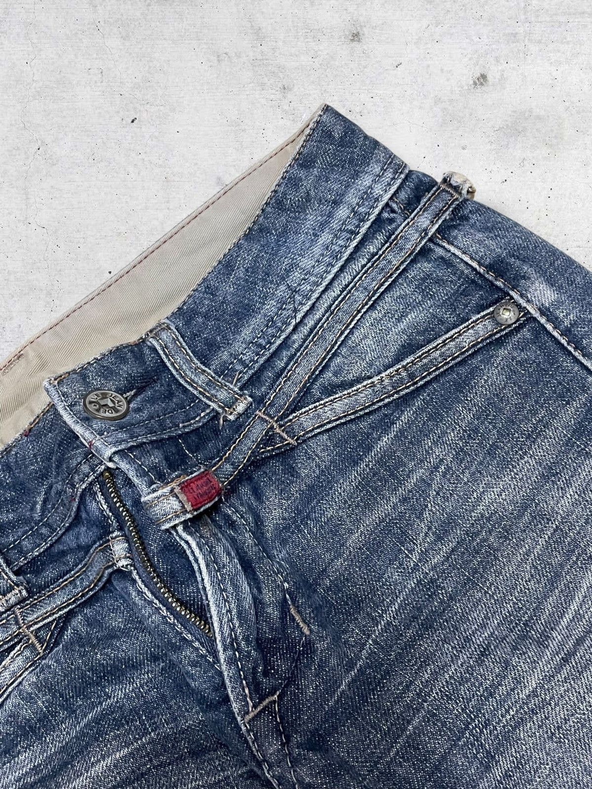 Marithe + Francois Girbaud VINTAGE MARITHE FRANCOIS GIRBAUD DESIGNER 90S FLARED DENIM Size US 26 / EU 42 - 8 Thumbnail