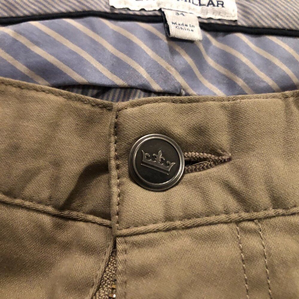 Peter Millar Peter Millar men's 67%cotton 30%modal casual pants 34/28 Size US 34 / EU 50 - 6 Thumbnail