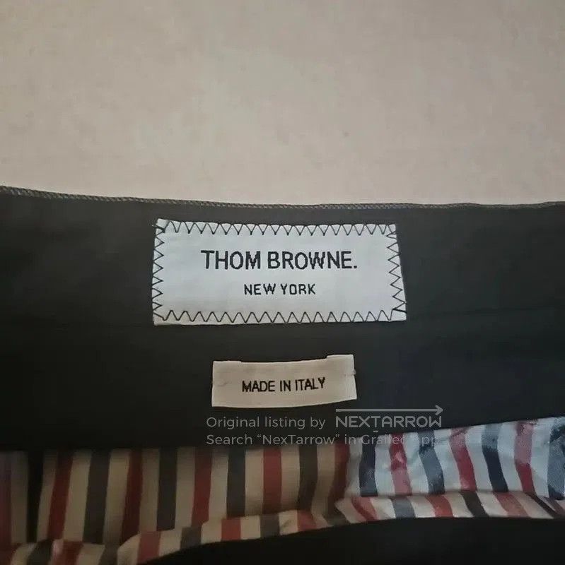 Thom Browne Thom Browne Gray Wool Short Skirt . Size 27" / US 4 / IT 40 - 3 Thumbnail