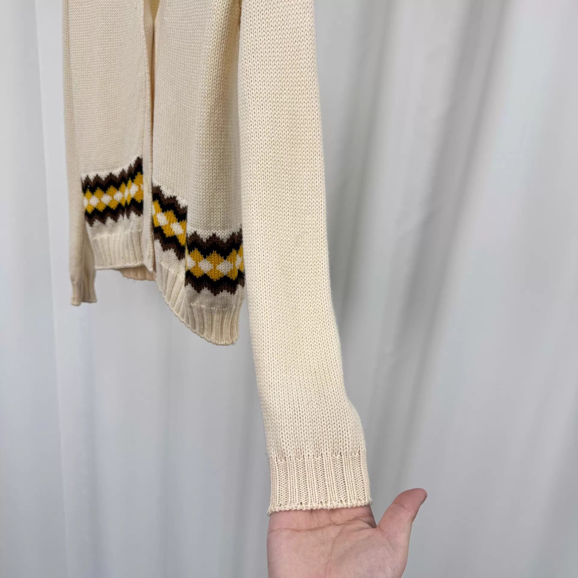 Miu Miu MIU MIU Wool Knit Cardigan 36 99 New KL11230 Size XS / US 0-2 / IT 36-38 - 4 Thumbnail