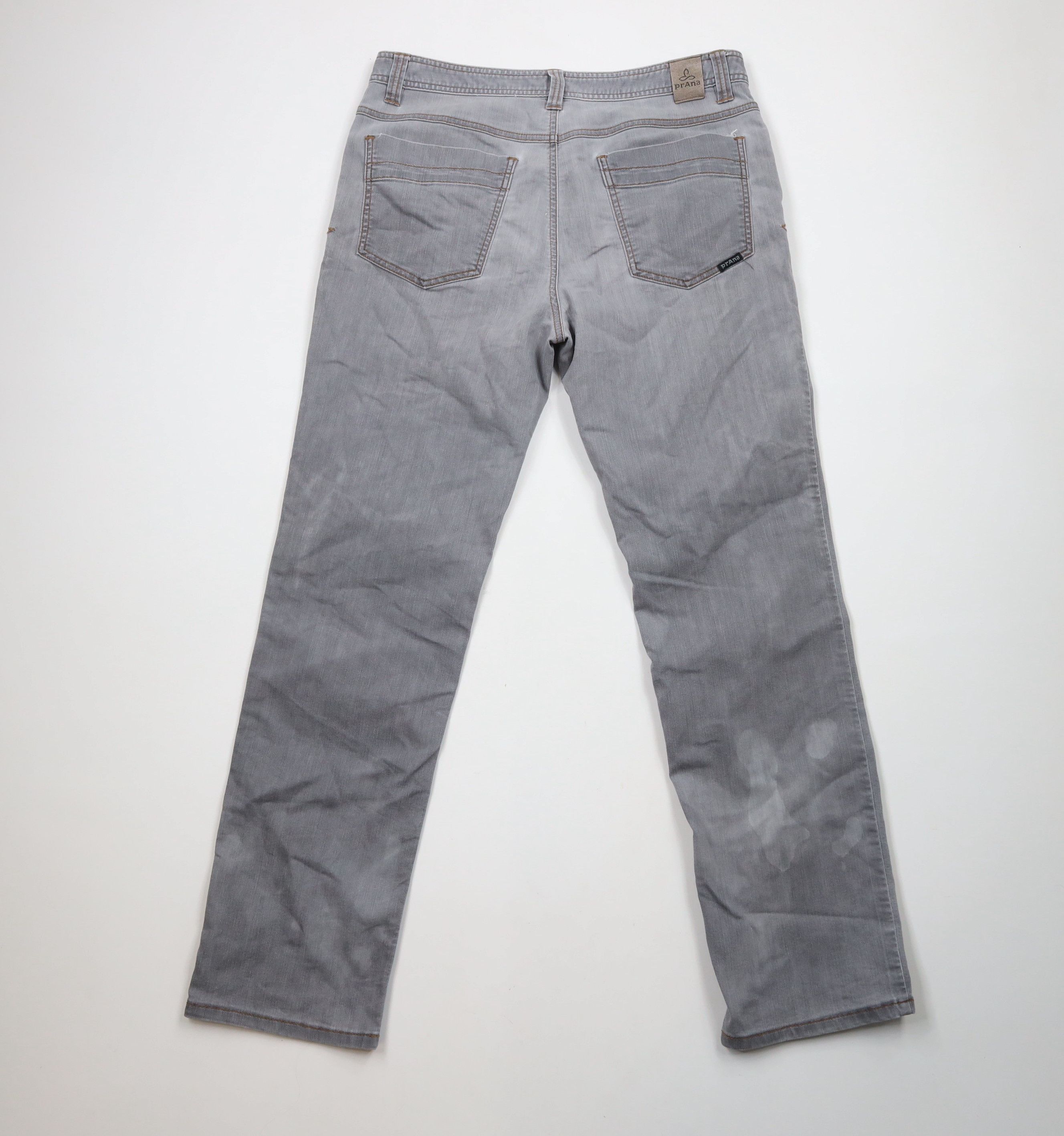 Prana × Vintage prAna Breathe Faded Stretch Outdoor Hiking Trail Jeans Gray Size US 34 / EU 50 - 8 Thumbnail