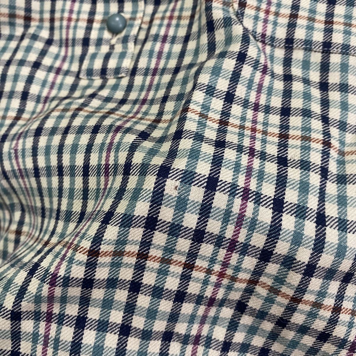 Burberry Vintage 80s Burberrys Nova Check Pullover Polo Banded Waist Size US L / EU 52-54 / 3 - 10 Thumbnail