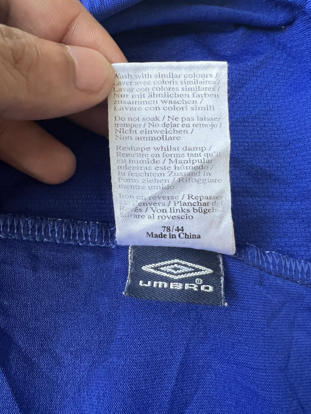 Umbro Vintage Original 07-08 Umbro Everton Chang Home Jersey Large Size US L / EU 52-54 / 3 - 7 Thumbnail