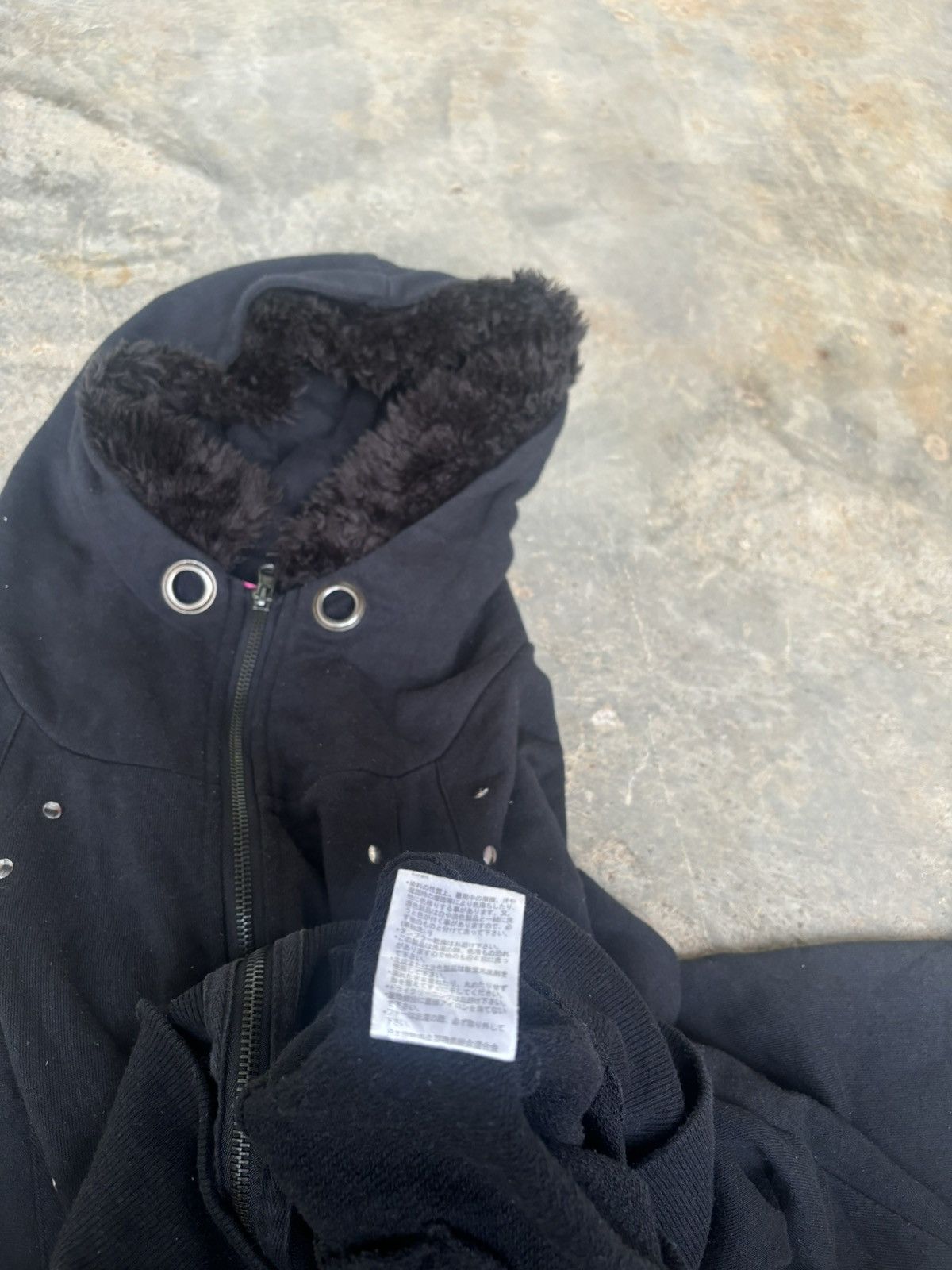 Hysteric Glamour Y2k Fur Hoodie Dig Dep Ifsixwasnine Lgb punk Style Size US M / EU 48-50 / 2 - 10 Thumbnail