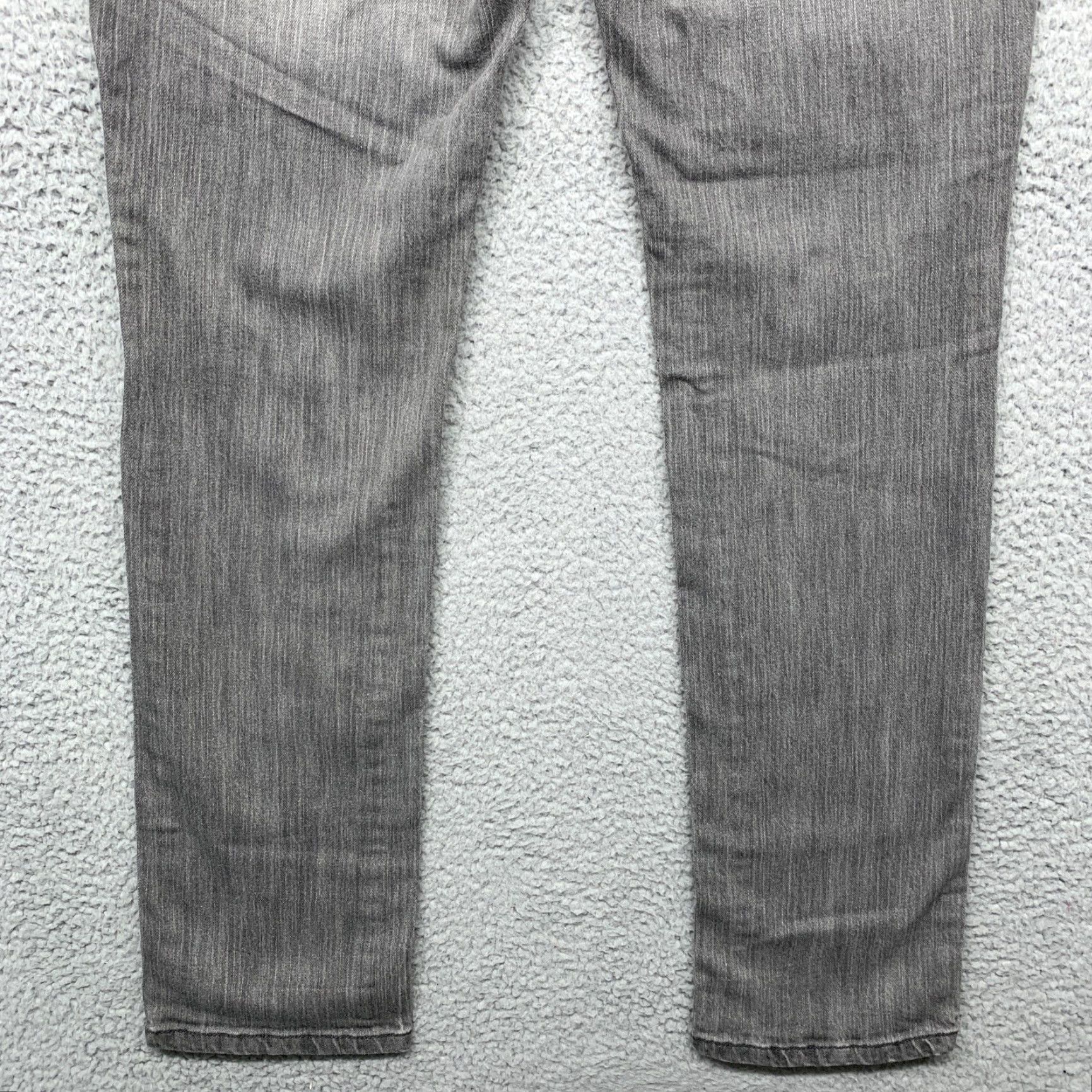 Southpole Southpole Jeans Women's Size 11 Straight Leg 5-Pocket Stone Washed Gray Stretch Denim Size 32" / US 10 / IT 46 - 6 Thumbnail