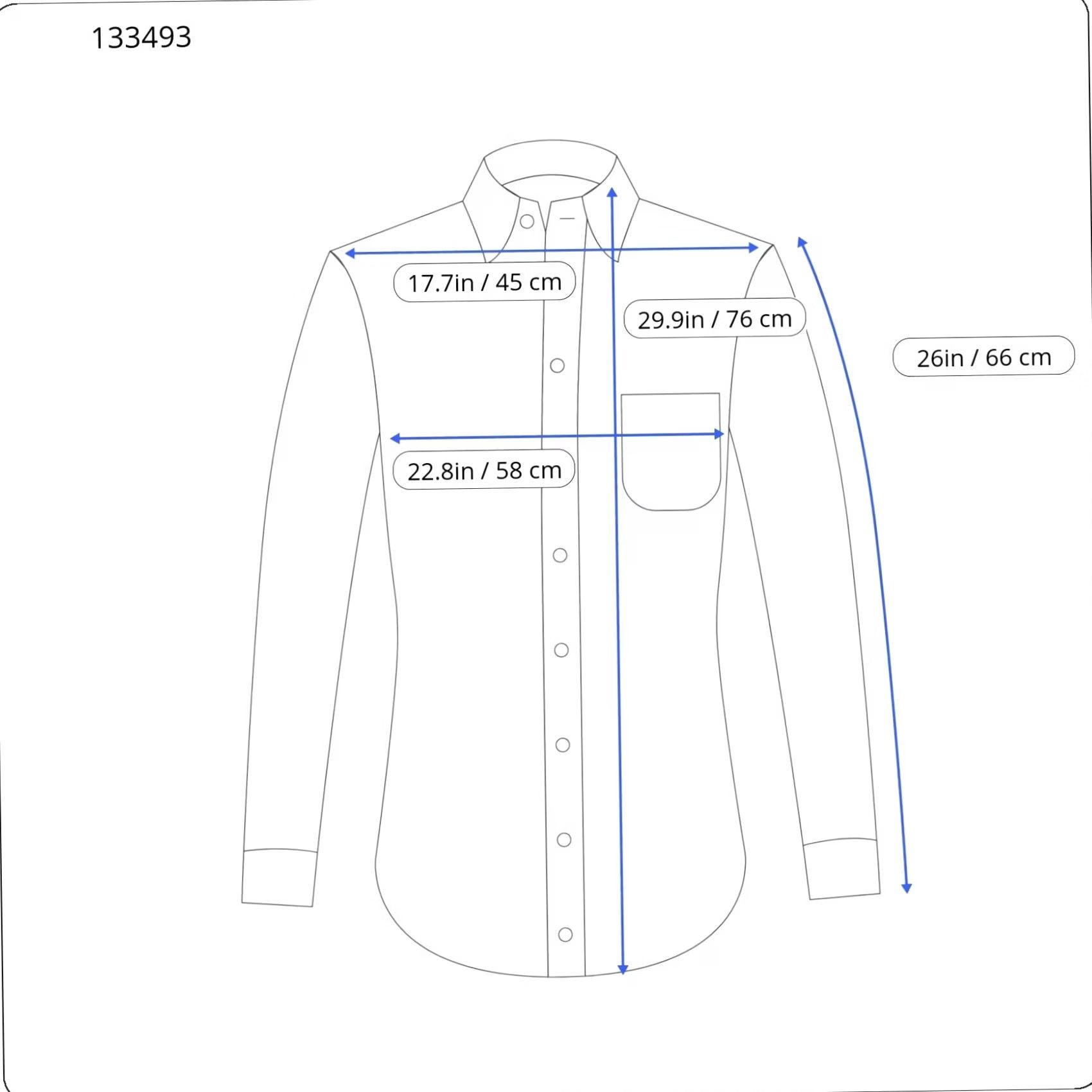 Suitsupply Suitsupply Try On Extra Slim Fit Formal Shirt Men's 42 / 16 1/2 Pinstripe Blue Shirt Slim Fit Dress Shirt Men 42 / 16 1/2 Pinstripe Blue Size 42R - 3 Thumbnail