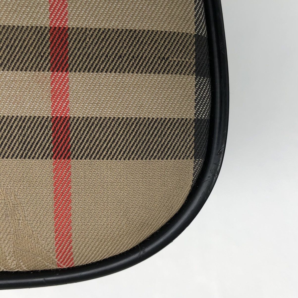 Burberry Burberry's Nova Check Pattern Logo Embossed Boston Bag Size ONE SIZE - 18 Thumbnail