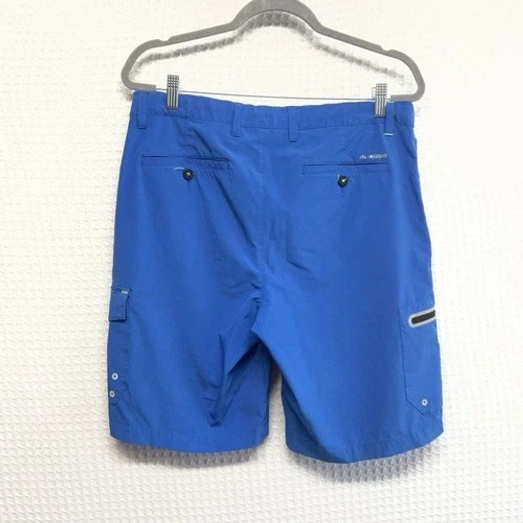 Tommy Bahama Tommy Bahama IslandZone UPF30 Blue Cargo Shorts Men 33 Size US 33 - 7 Thumbnail