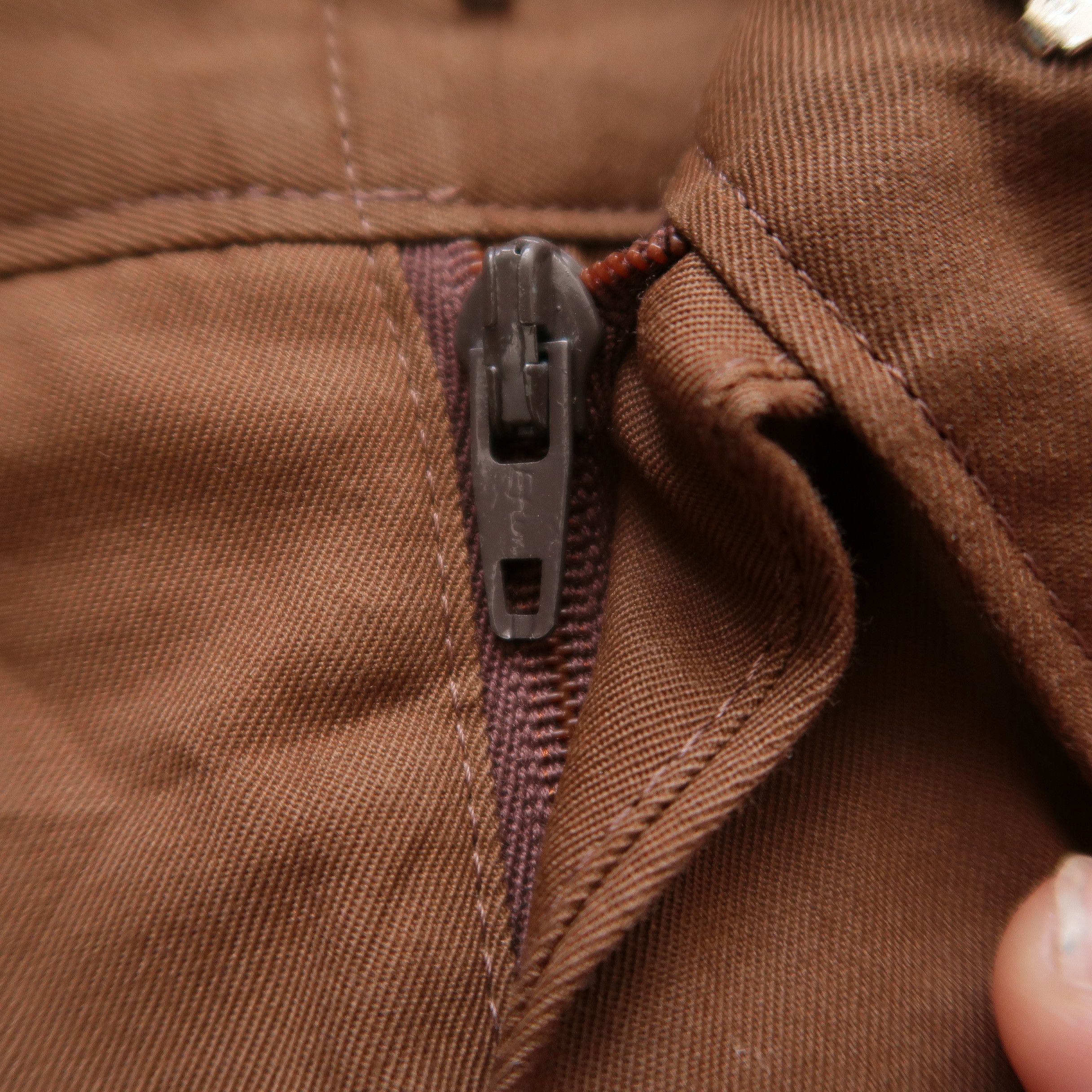Yves Saint Laurent Vintage 90s Yves Saint Laurent Brown Label Pleated Baggy Size US 29 - 5 Thumbnail