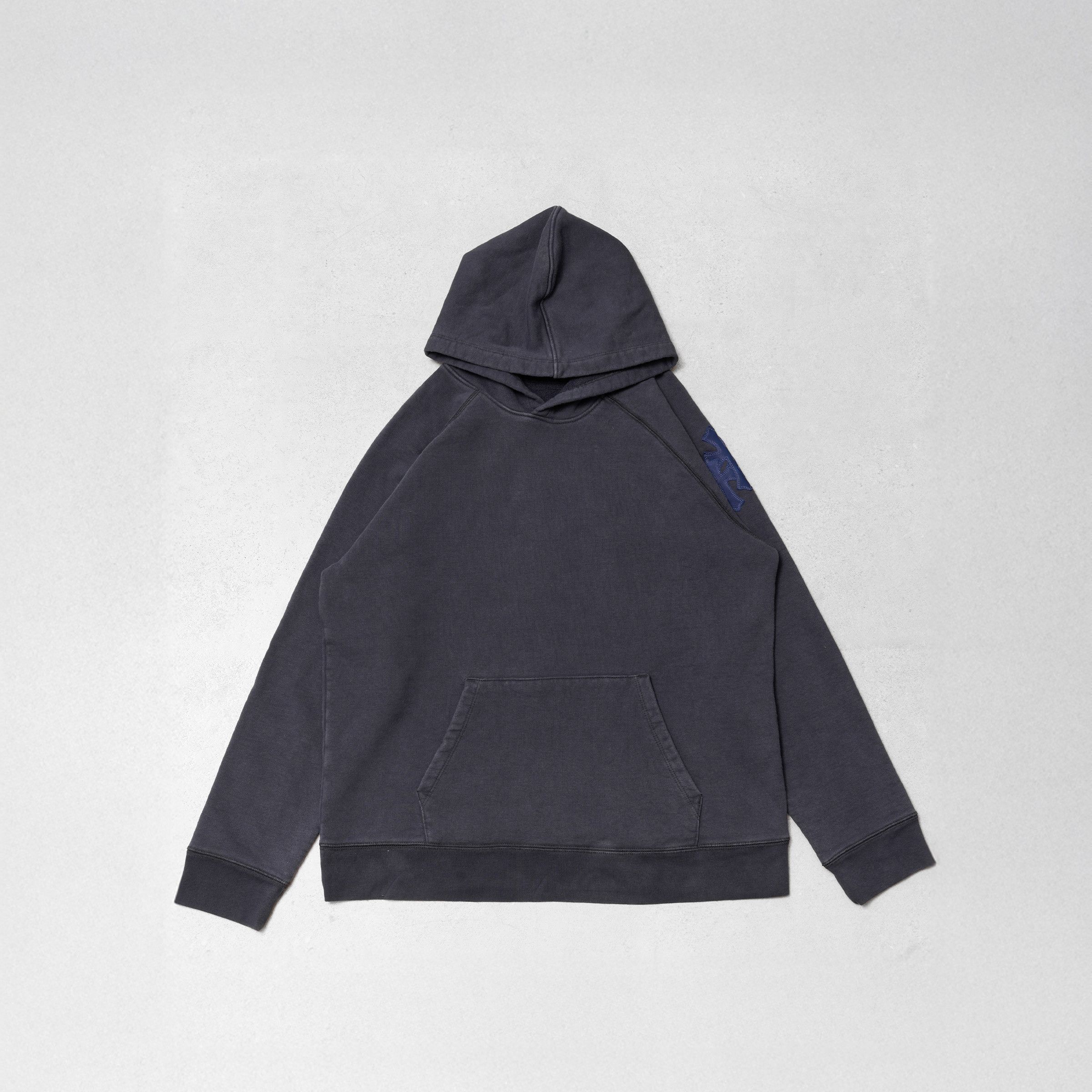 Chrome Hearts CHROME HEARTS Paper Jam Bicep Cemetery Patch Blue Hoodie Size US XL / EU 56 / 4 - 2 Thumbnail