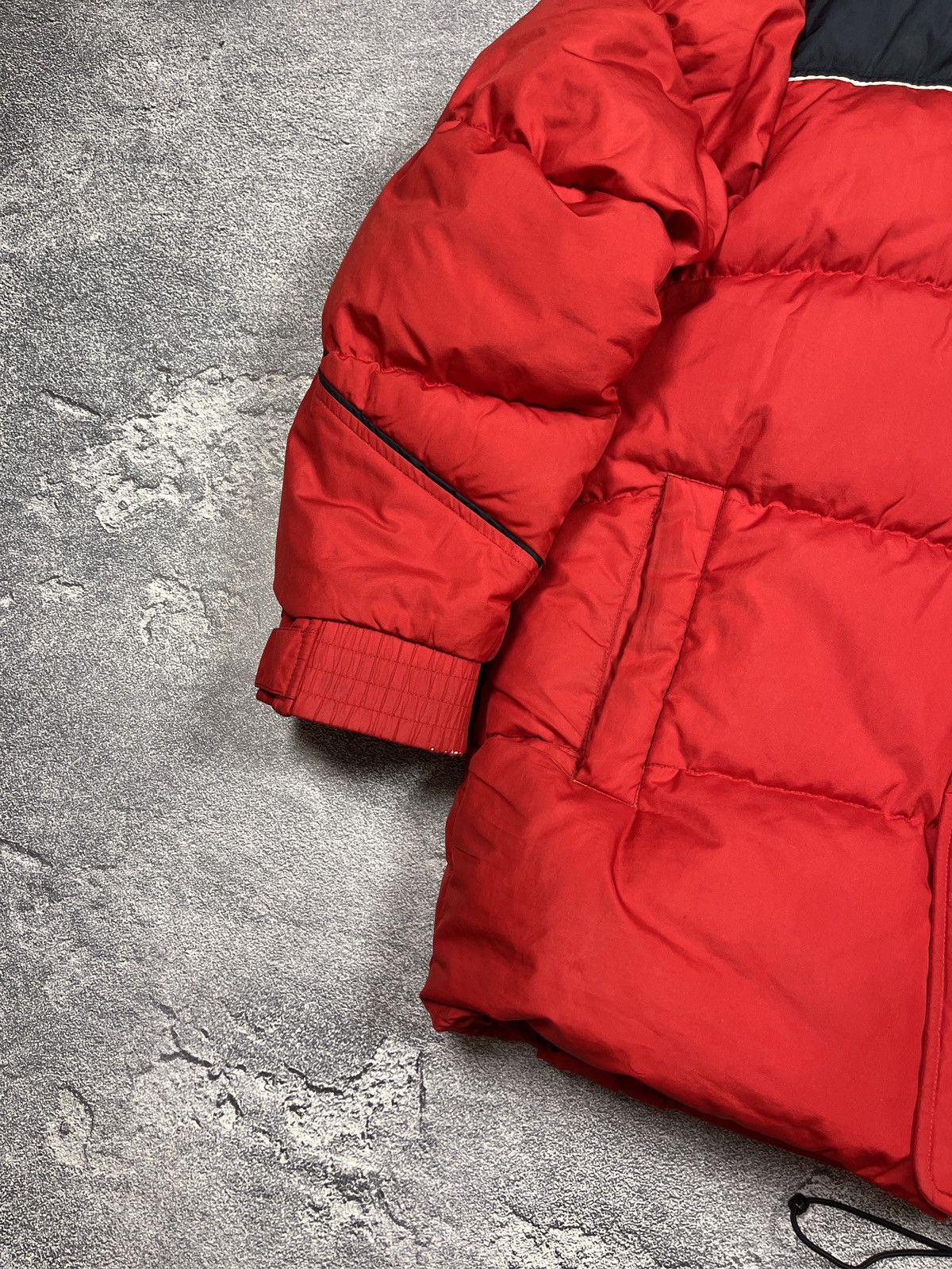 Nike × Vintage 00s Vintage Nike Mini Swoosh Y2K Duck Down Puffer Jacket Size US M / EU 48-50 / 2 - 13 Thumbnail