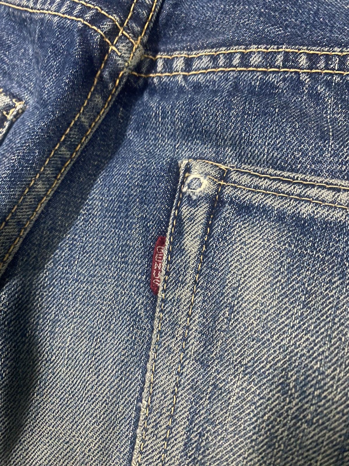 Warehouse Fire 🔥🔥 vintage warehouse v stich button hidden rivet Size US 31 - 15 Thumbnail