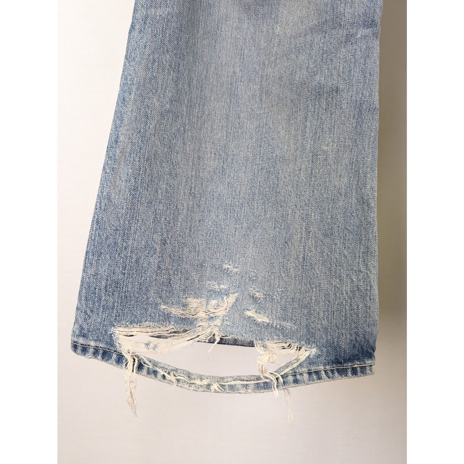 Balenciaga o1rshd1 Q:2 / Flared Denim Pants in Blue Size US 30 / EU 46 - 13 Thumbnail