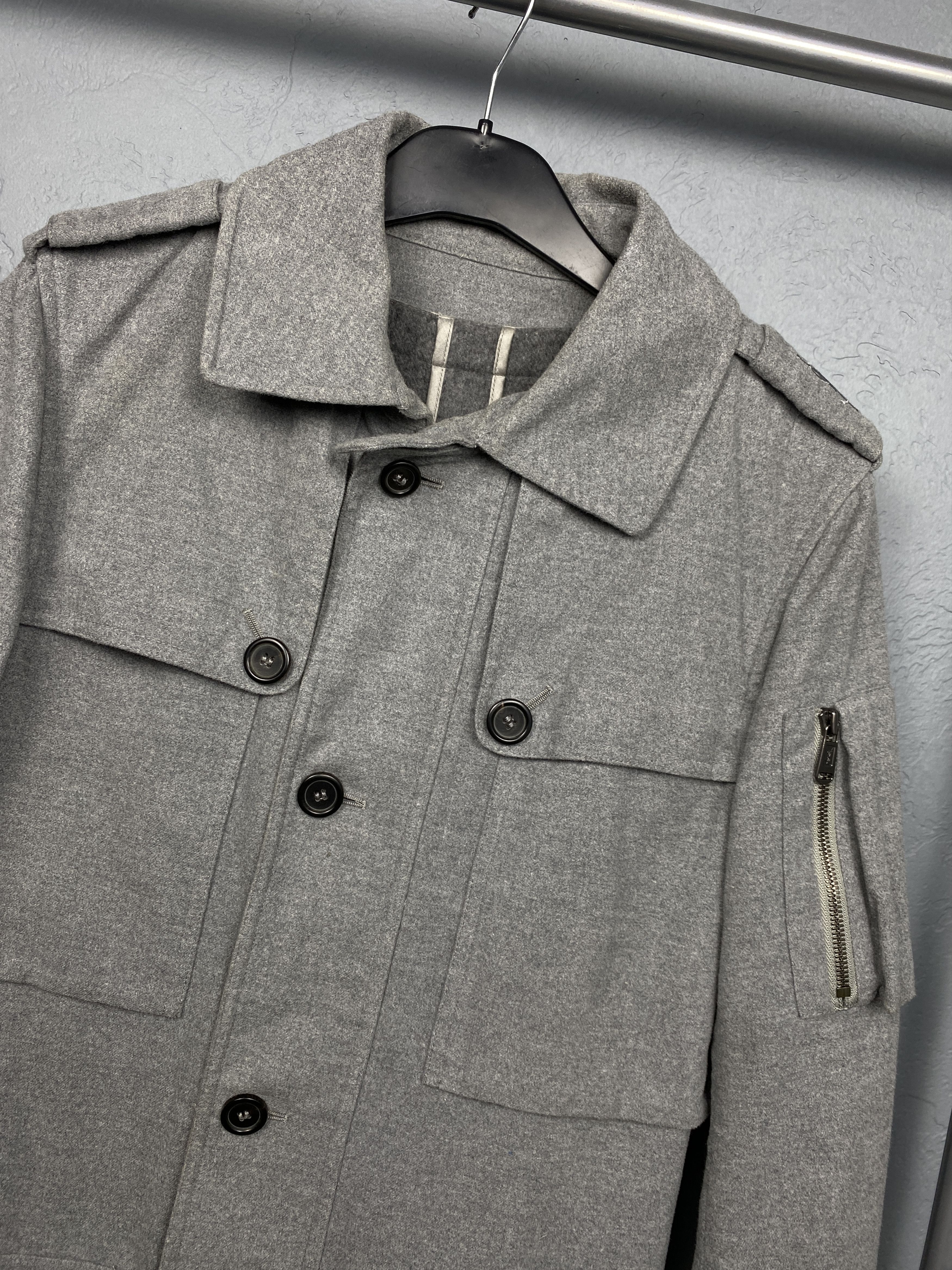 Yves Saint Laurent Yves Saint Laurent YSL Mens Wool Coat Jacket with lining Size US S / EU 44-46 / 1 - 2 Thumbnail