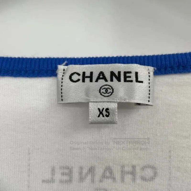 Chanel Chanel Summer Colorblock Cotton T-Shirt . Size XS / US 0-2 / IT 36-38 - 4 Thumbnail