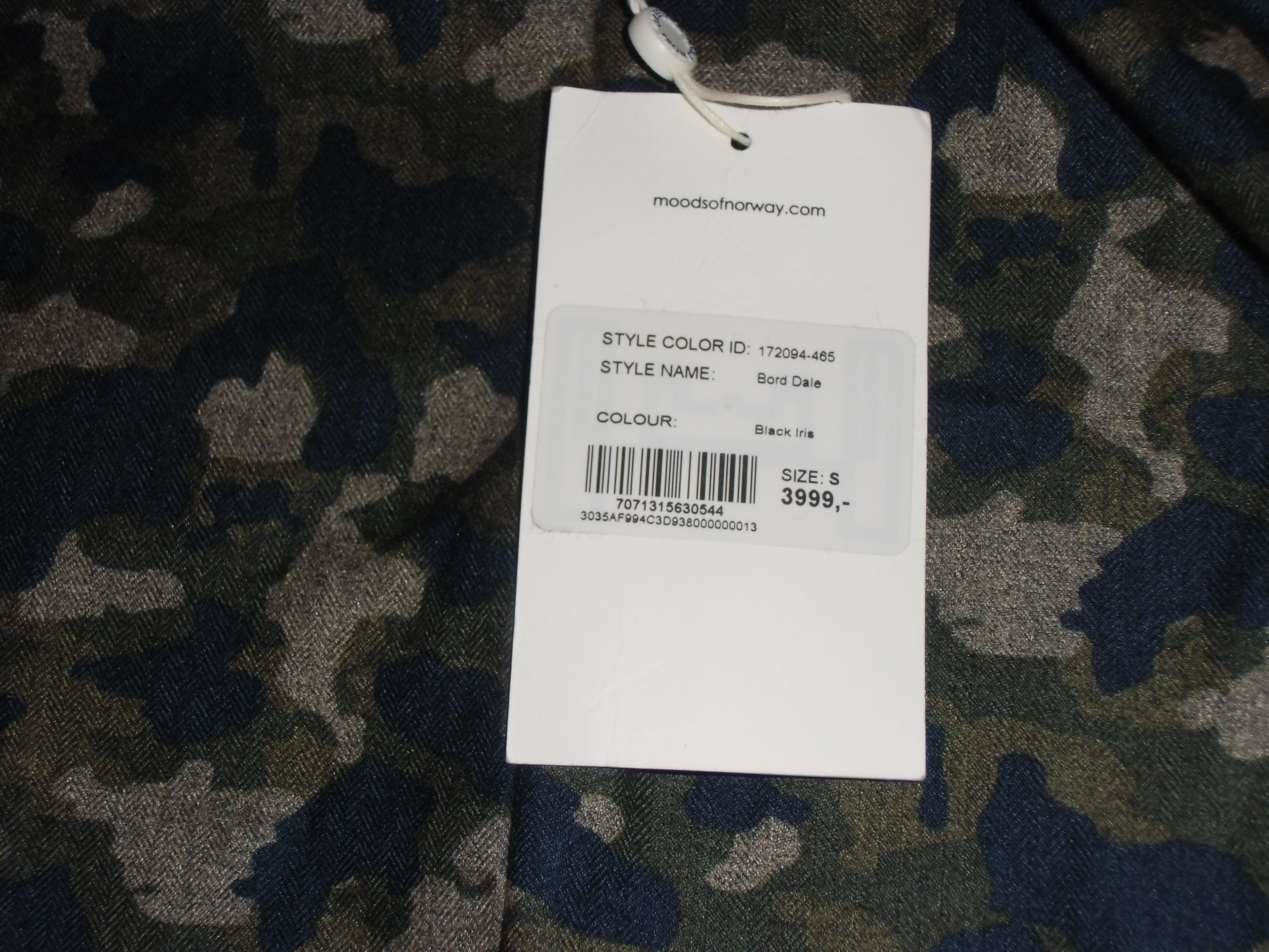 Moods of Norway Moods of Norway "Bord Dale" 100% Wool Parka - Black Iris. S Size US S / EU 44-46 / 1 - 7 Thumbnail