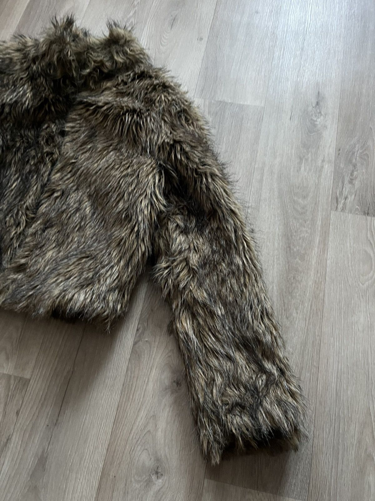 If Six Was Nine Hysteric Glamour Style Y2K Faux Fur If Six Was Nine Jacket Size M / US 6-8 / IT 42-44 - 3 Thumbnail