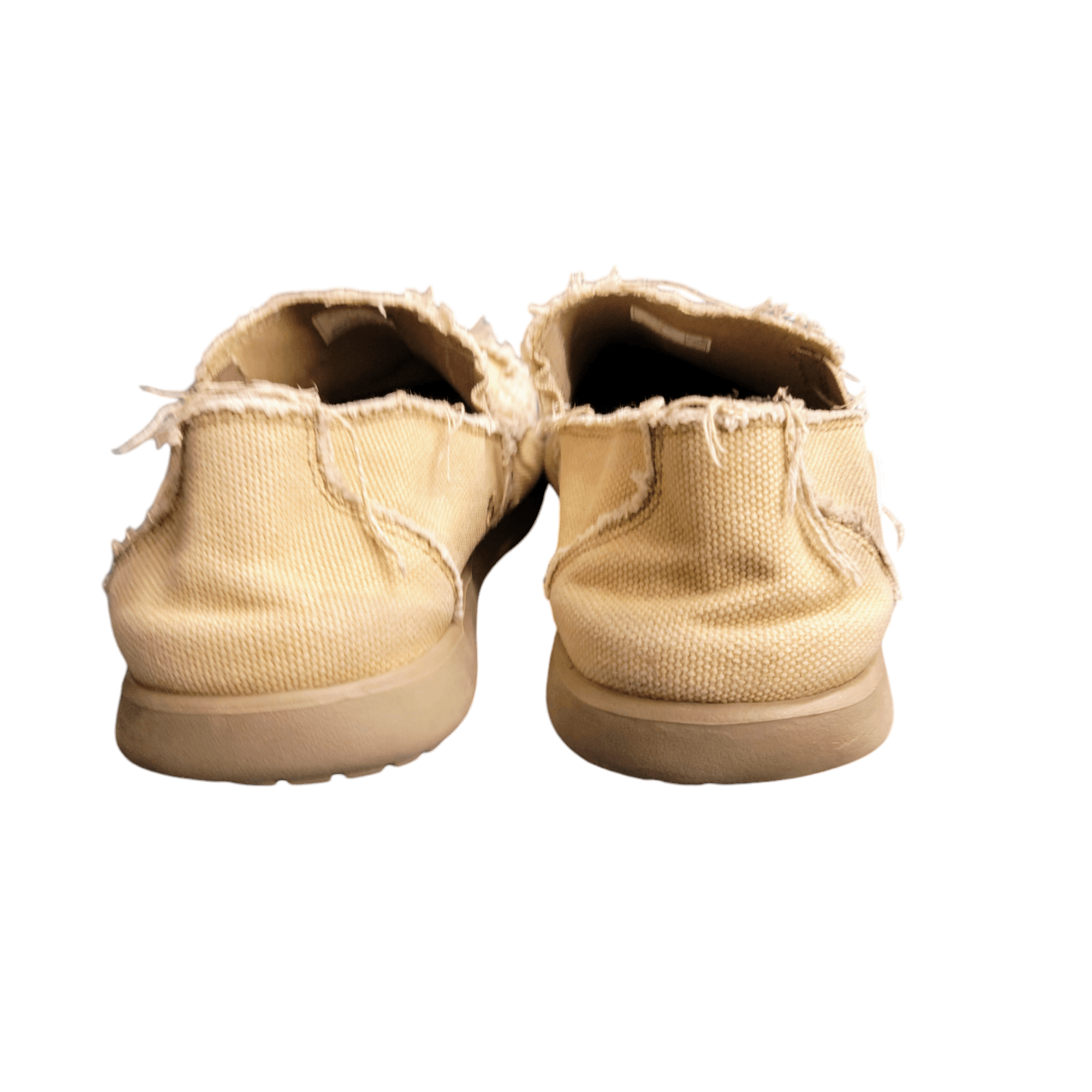 Crocs Crocs 10128 Santa Cruz Slip On Shoes Loafers Canvas Khaki Size US 8 / EU 41 - 6 Thumbnail