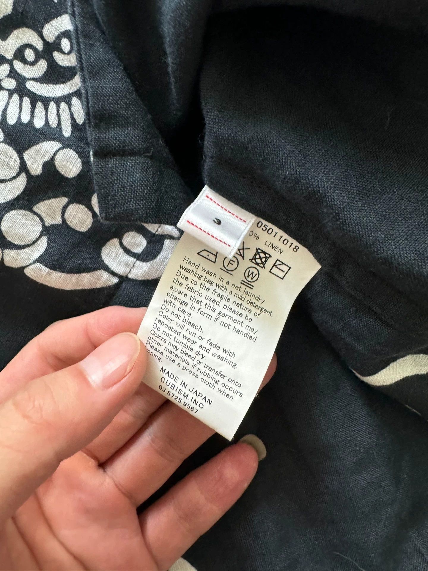 Visvim VISVIM 21SS FREE EDGE LITTLE CLOUD Shirt 3 Black Dyed Size US L / EU 52-54 / 3 - 3 Thumbnail
