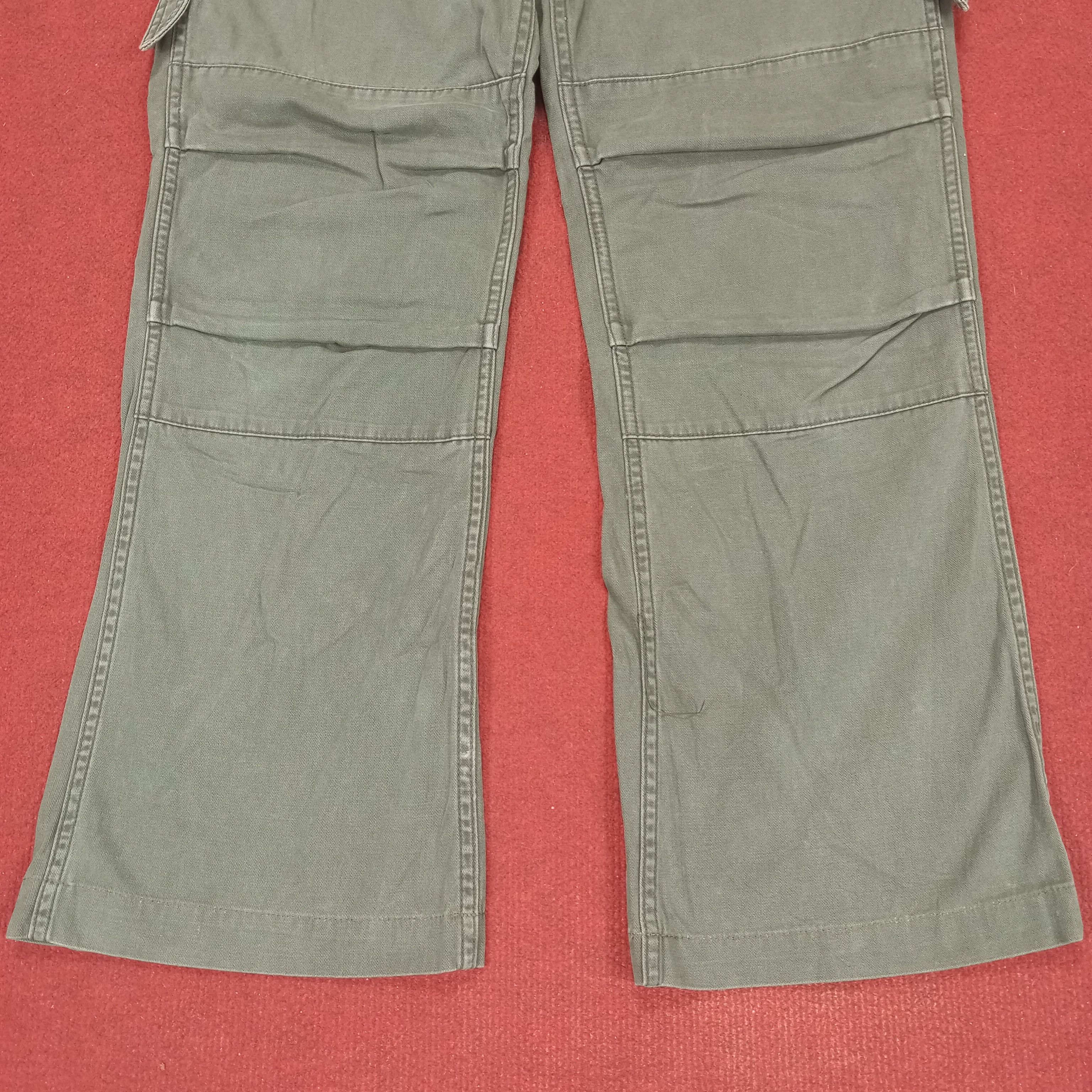 Alpha Industries × Vintage Alpha Industries Cargo Pocket Style Pants Size US 35 - 3 Thumbnail